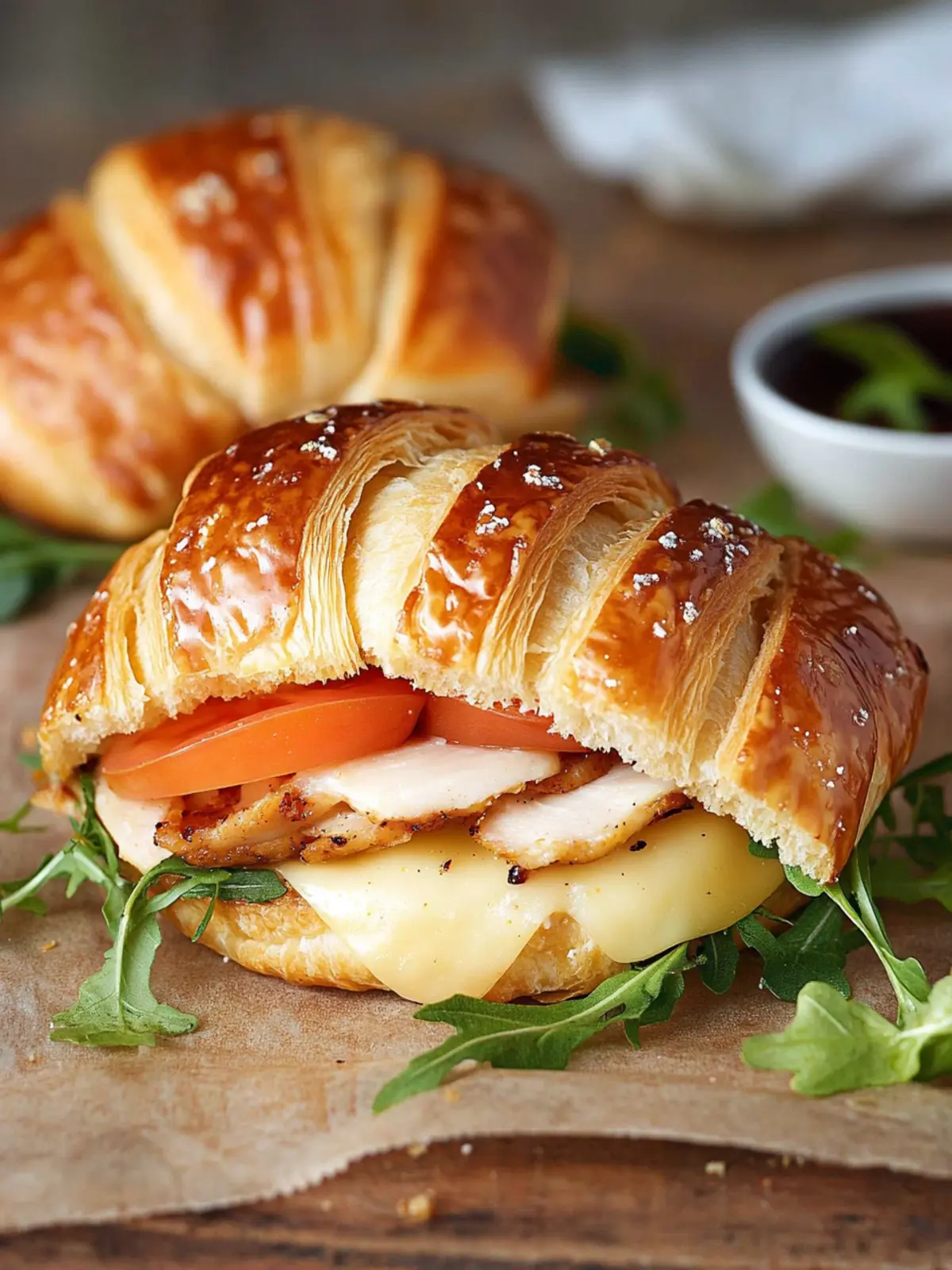 Delicious Turkey and Havarti Croissant Sandwich for Leftovers 4 Turkey and Havarti Croissant Sandwich