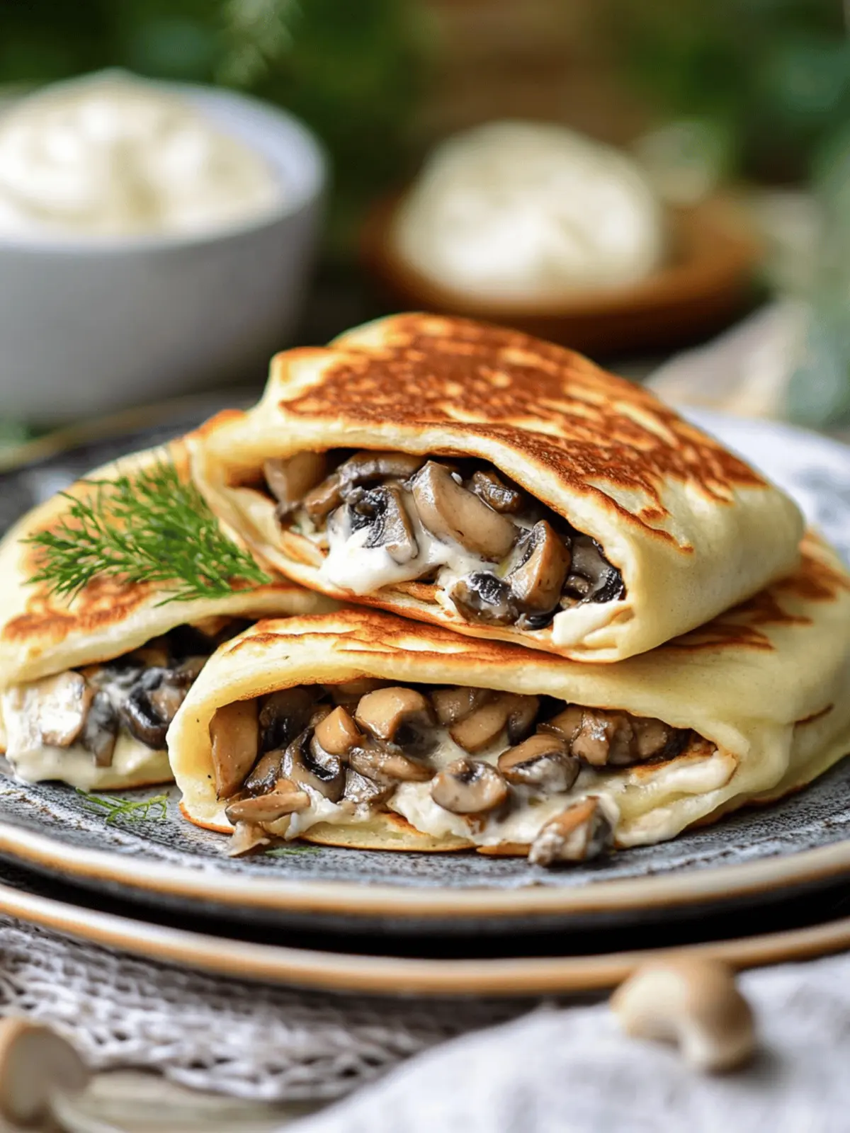 Delicious Ukrainian Mushroom Stuffed Pancakes You Must Try 3 Ukrainian Mushroom Stuffed Pancakes