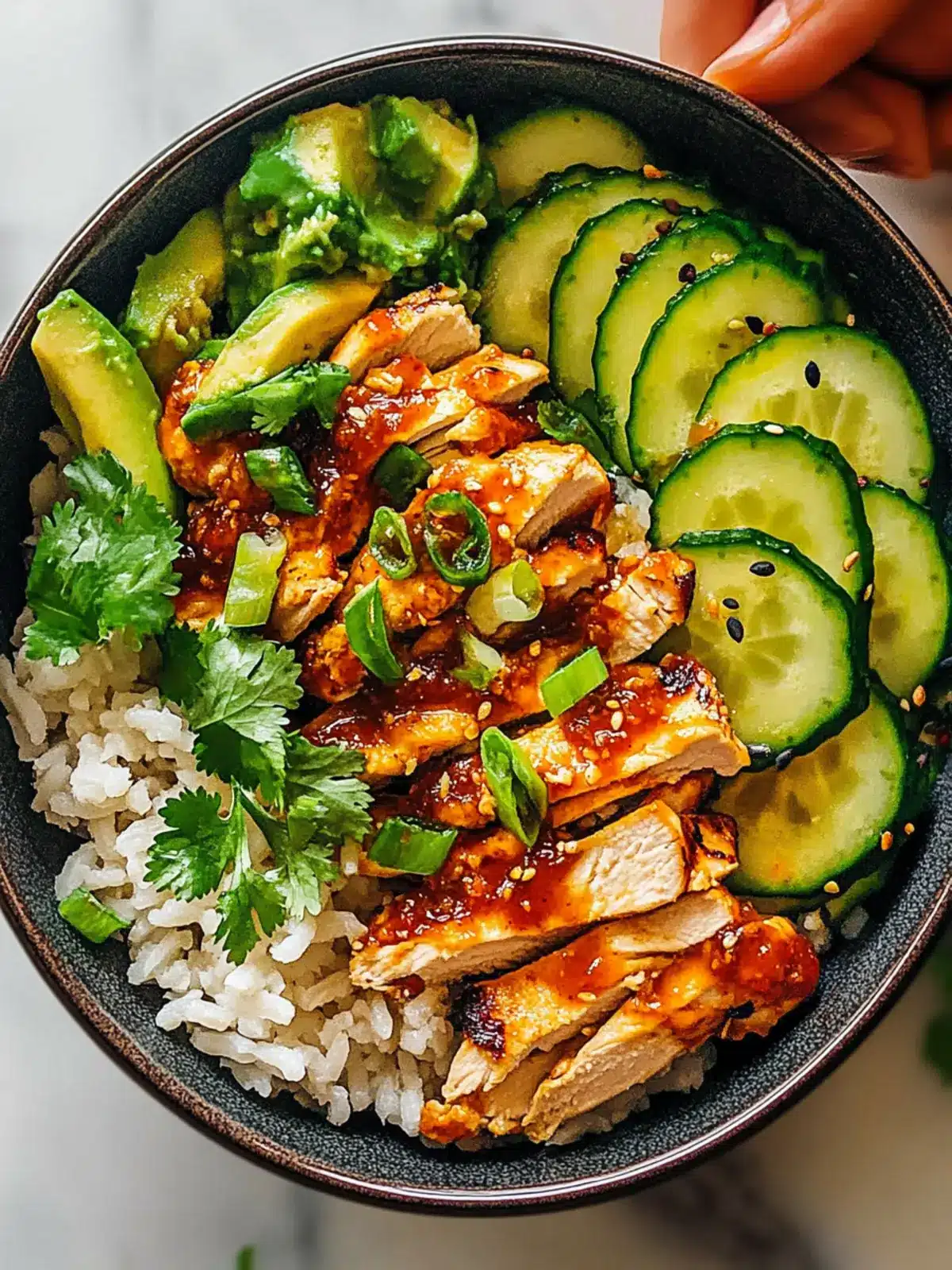 Spicy Chili Crisp Chicken Bowls Your New Favorite Dinner! 4 Chili Crisp Chicken Bowls