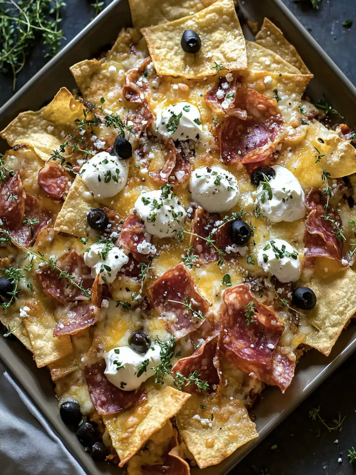 Borderline Genius Crispy Charcuterie Nachos for Your Next Party 2 Borderline Genius Crispy Charcuterie Nachos