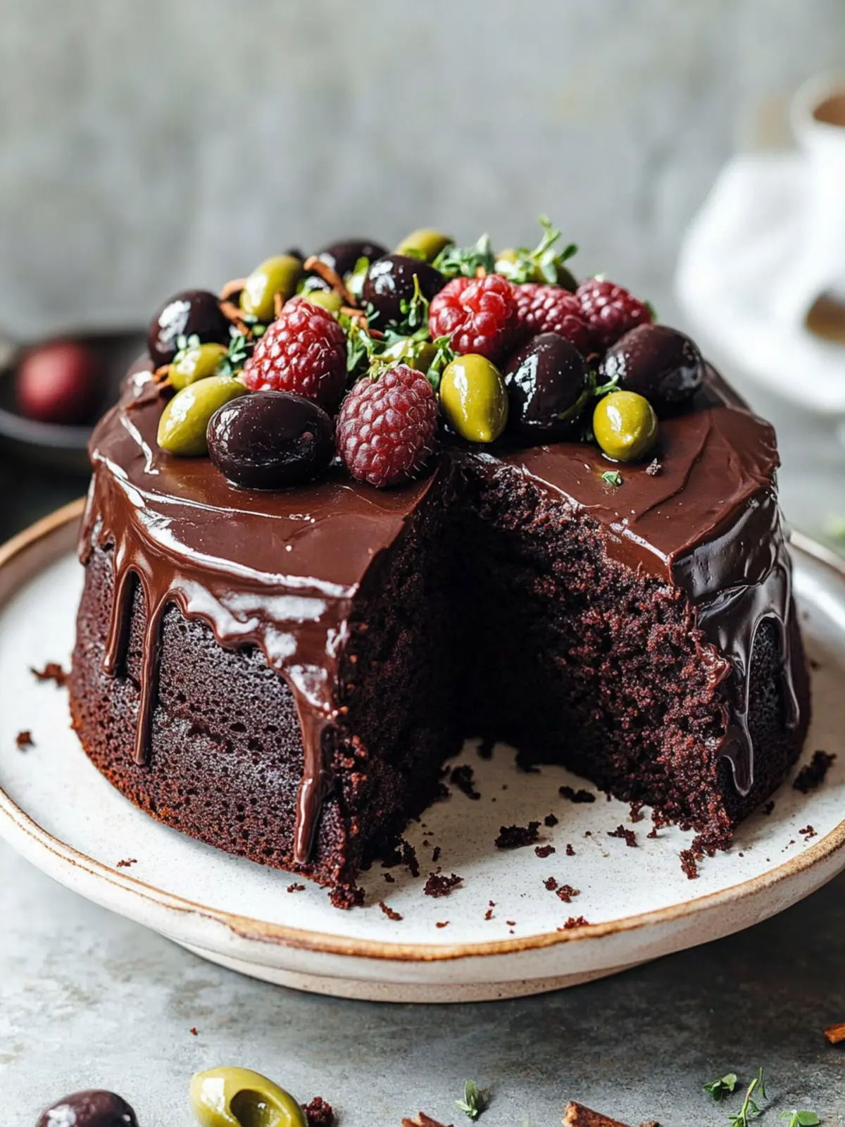 Decadent Chocolate Olive Oil Cake That Will Wow Everyone 3 Chocolate Olive Oil Cake
