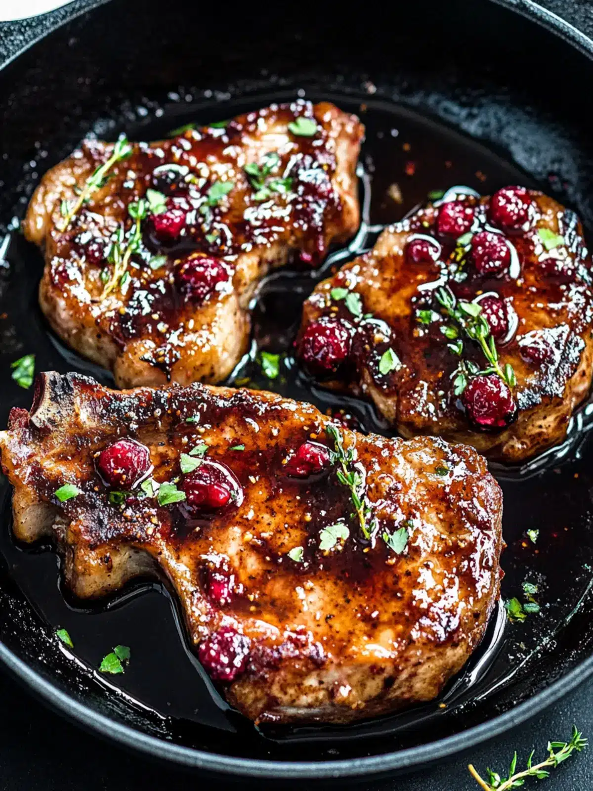 Raspberry Balsamic Glazed Pork Chops for Easy Weeknight Wins 3 Raspberry Balsamic Glazed Pork Chops