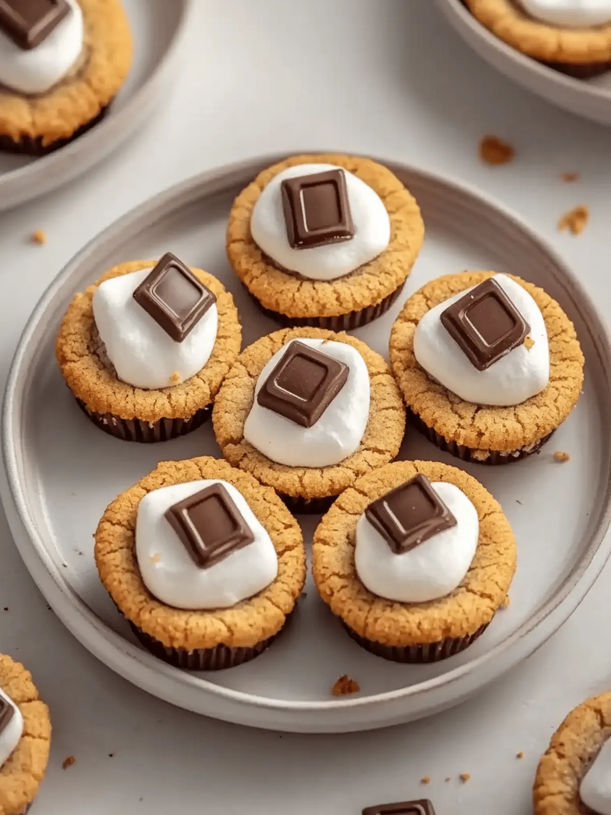 Irresistible Warm S'Mores Cookie Cups for Cozy Gatherings 4 Warm S'Mores Cookie Cups