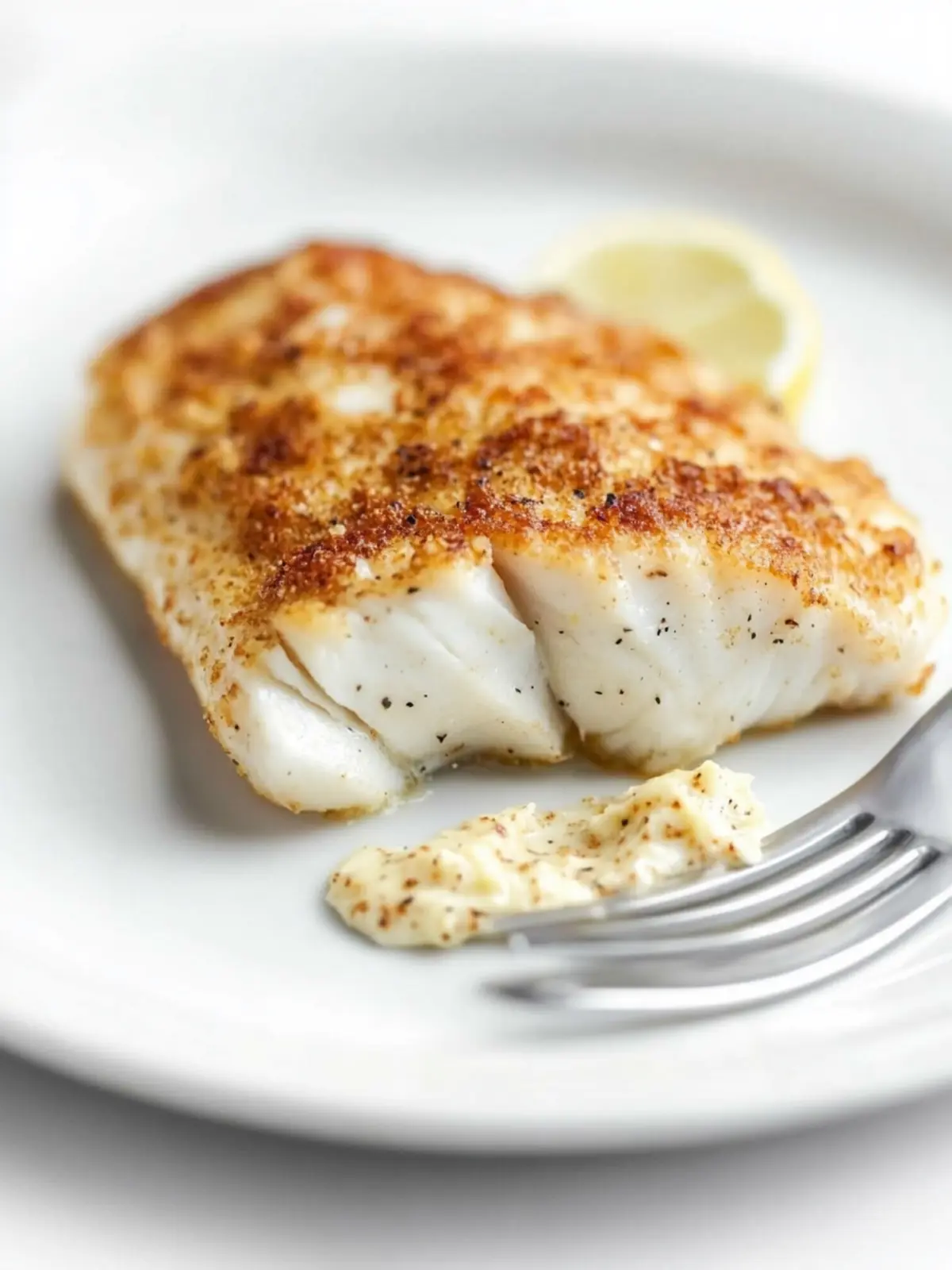 Almond-Crusted Halibut with Lemon Garlic Butter Bliss 3 Almond-Crusted Halibut with Lemon Garlic Butter