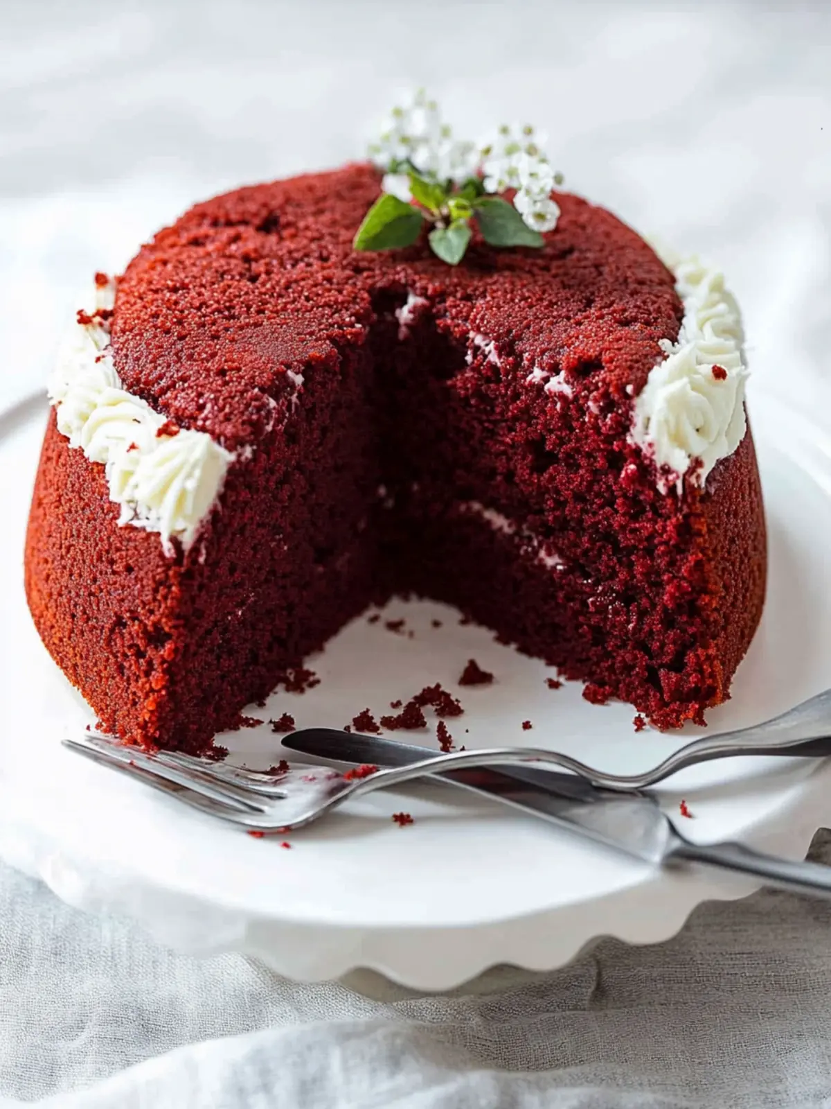 Mouthwatering Red Velvet Pound Cake with Dreamy Frosting 2 Red Velvet Pound Cake