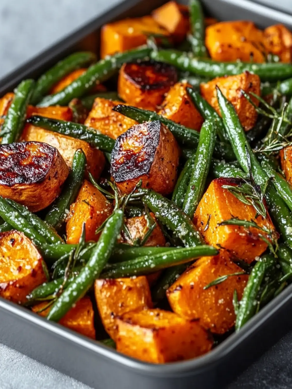 Sweet Potato & Green Bean Tray Bake for Perfect Family Dinners 3 Sweet Potato & Green Bean Tray Bake