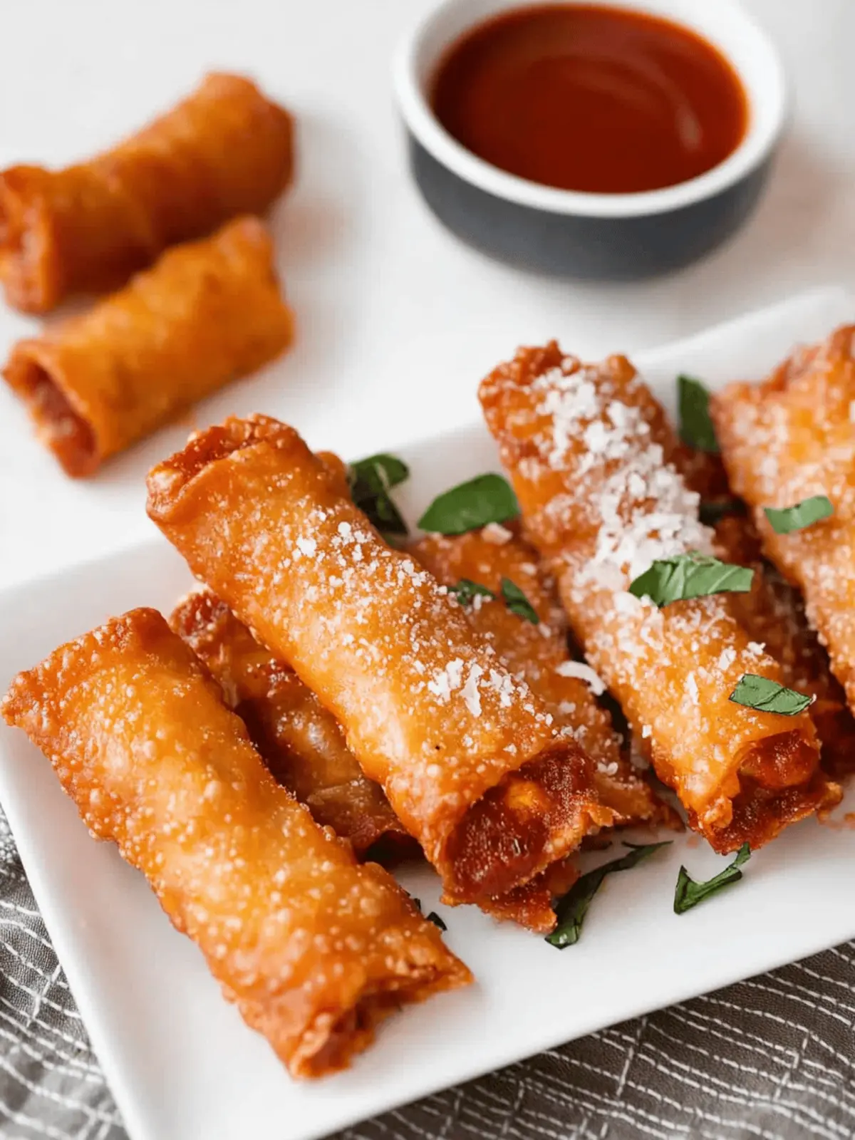 Crispy Wonton Mozzarella Sticks: A Game-Changer Snack! 4 Crispy Wonton Mozzarella Sticks