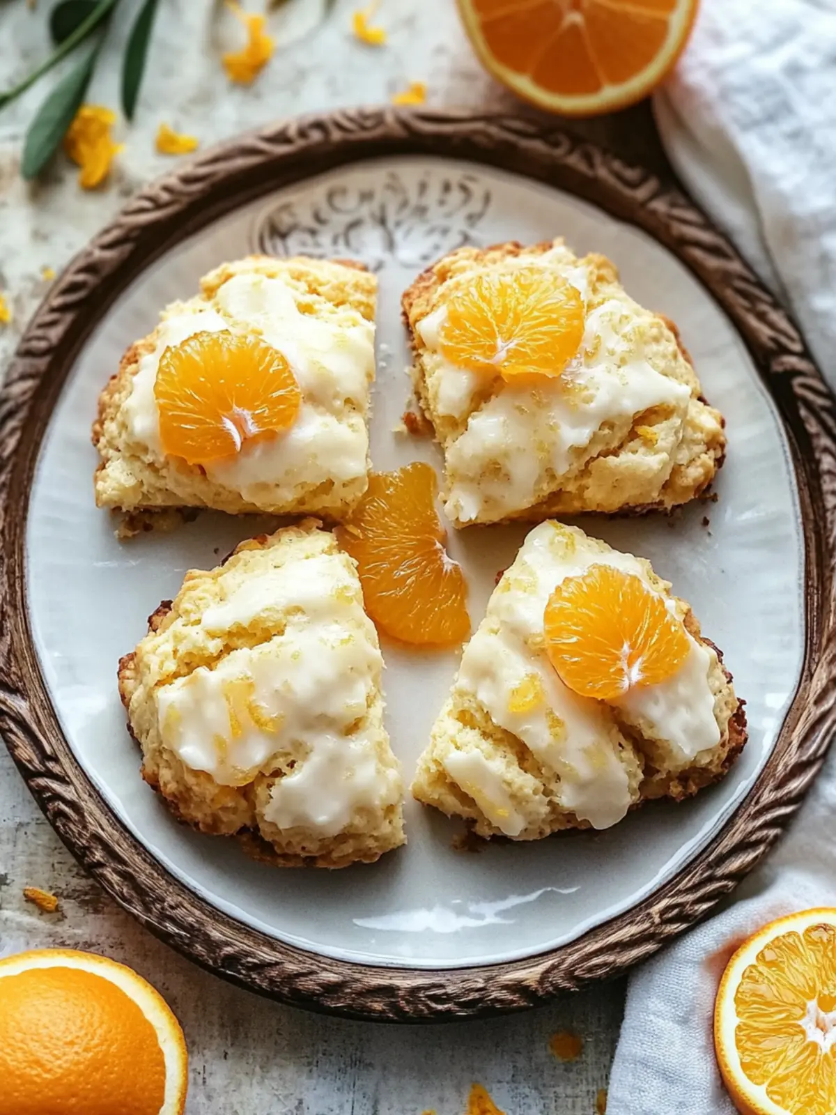 Zesty Candied Ginger Orange Scones Bake for Your Brunch Bliss 4 Candied Ginger Orange Scones Bake