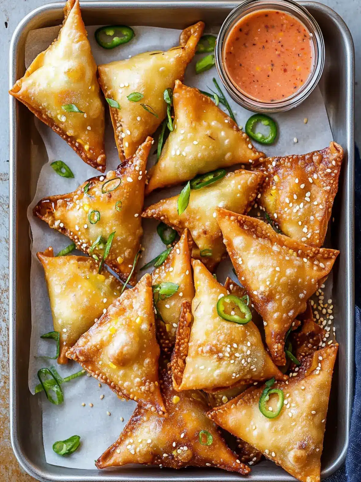 Crispy Jalapeño Corn Wontons for Flavor-Packed Snacking 3 Crispy Jalapeño Corn Wontons