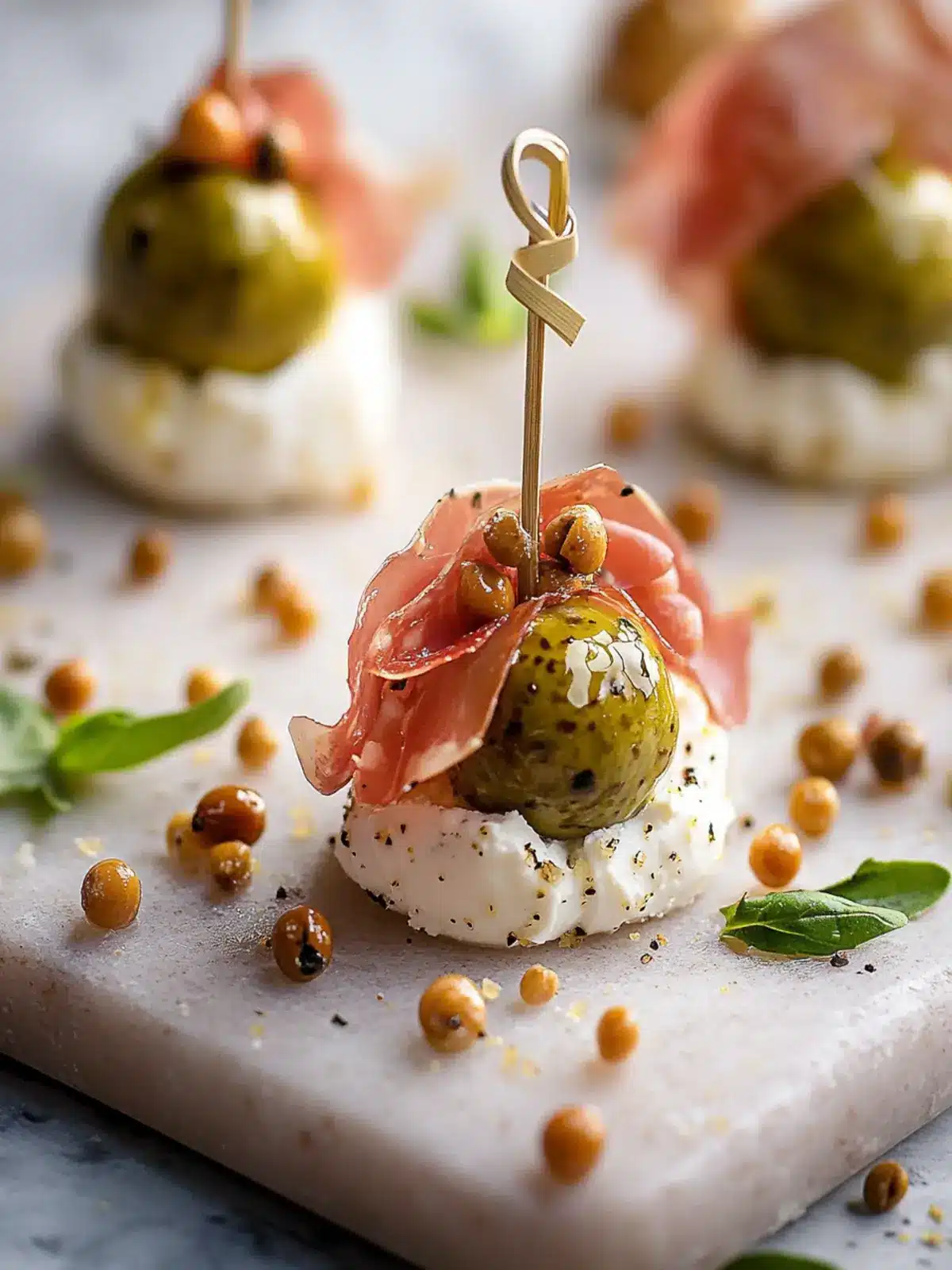 Goat Cheese & Prosciutto Bonbons: Elevate Your Appetizer Game 2 Goat Cheese & Prosciutto Bonbons