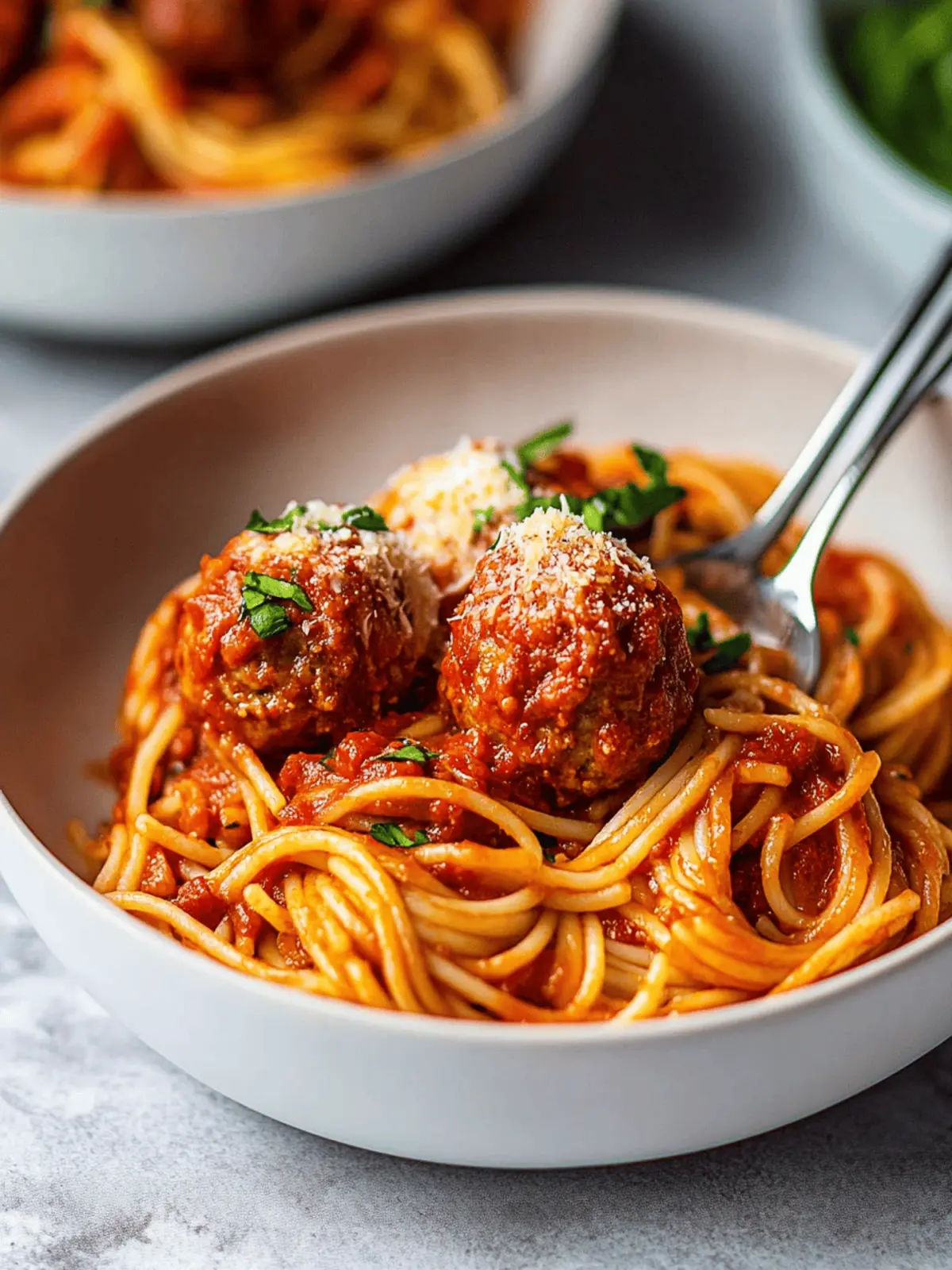 Savory Spaghetti and Meatballs: A Family Favorite Recipe 2 Spaghetti and Meatballs
