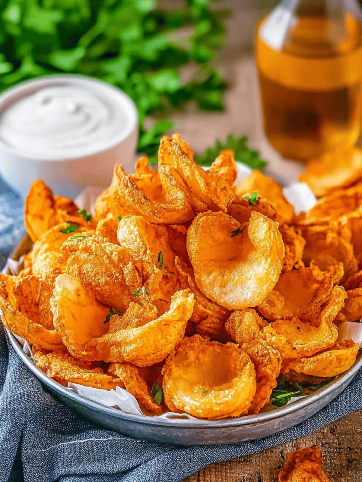 Savor the Crunch: Homemade Bloomin' Onion Petals Delight 3 Bloomin' Onion Petals