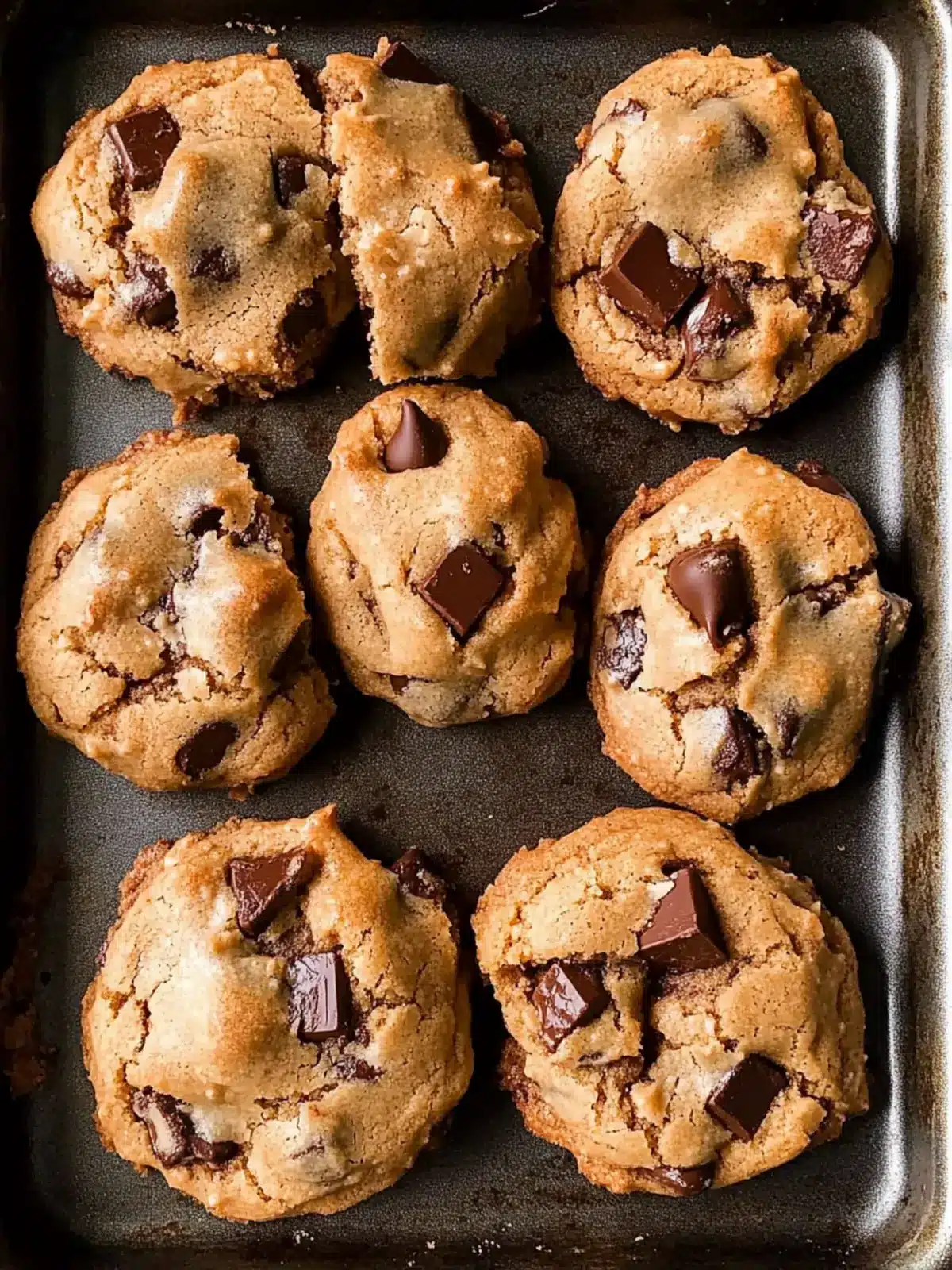 Decadent Brown Butter Chocolate Chip Cookies with Toffee Delight 2 Brown Butter Chocolate Chip Cookies with Toffee