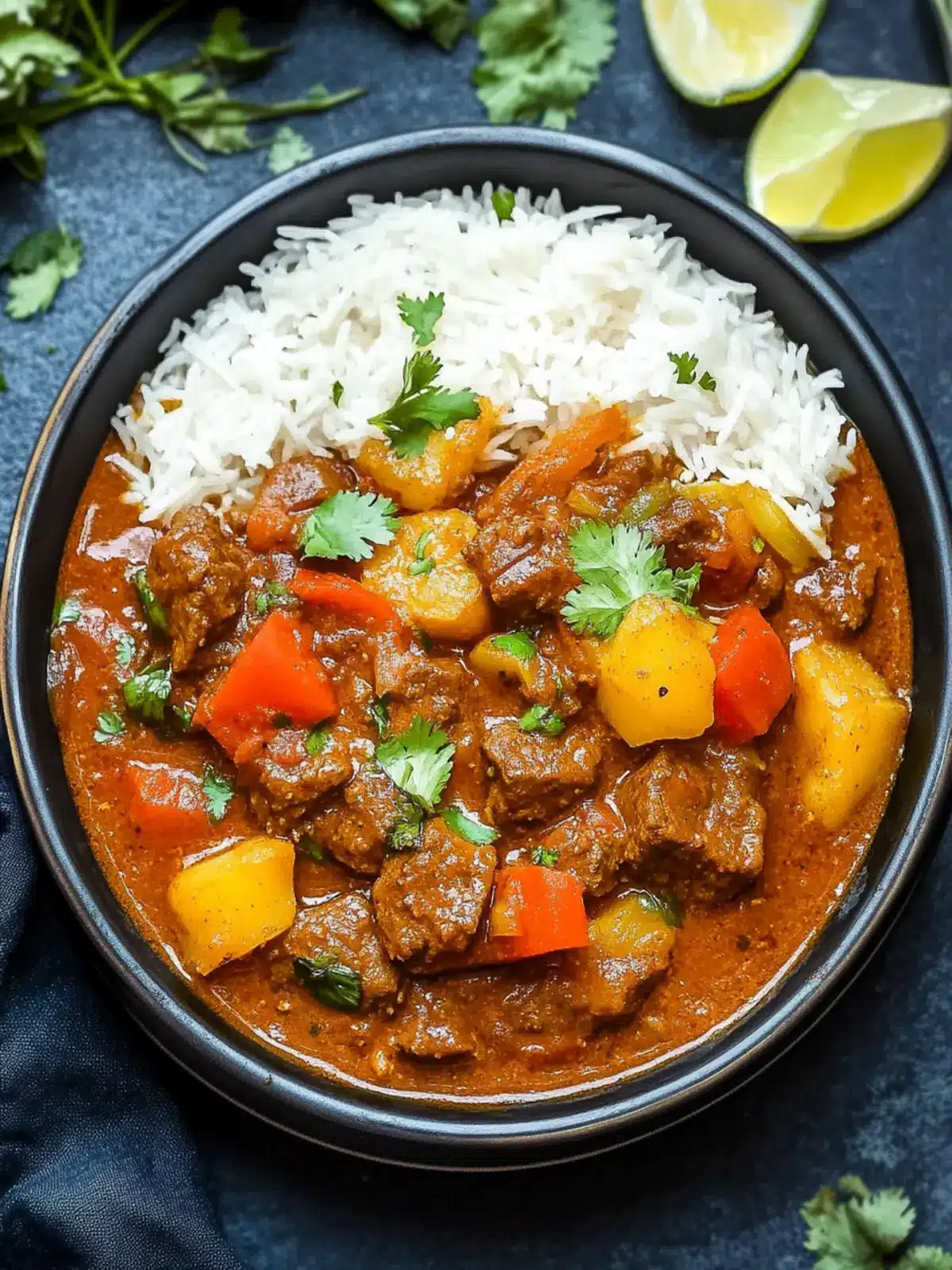 Easy Slow Cooker Beef Curry for Cozy Weeknight Dinners 4 Slow Cooker Beef Curry