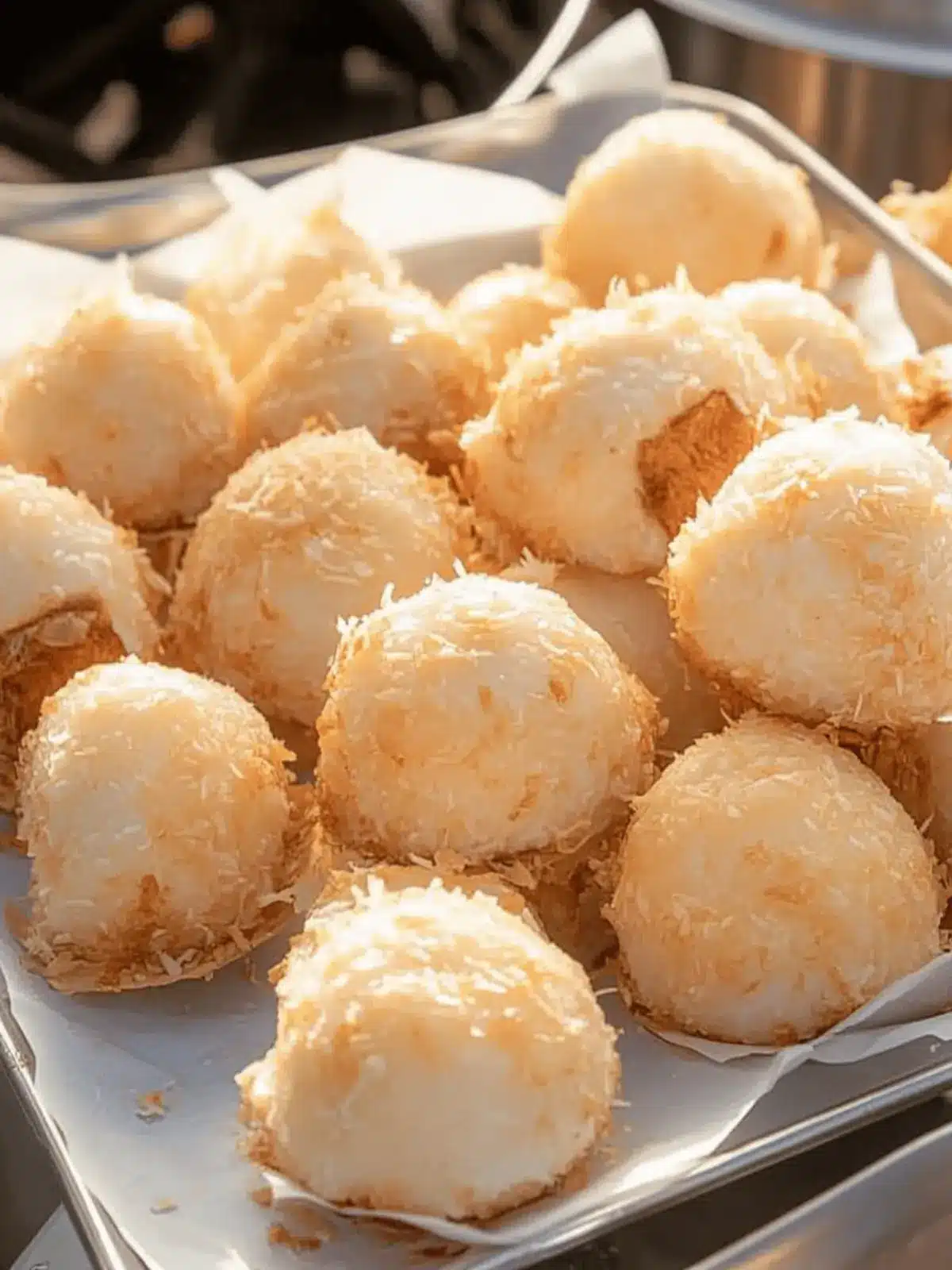 Chewy Sweet Rice-Flour and Coconut Cake for Sweet Moments 4 Sweet Rice-Flour and Coconut Cake