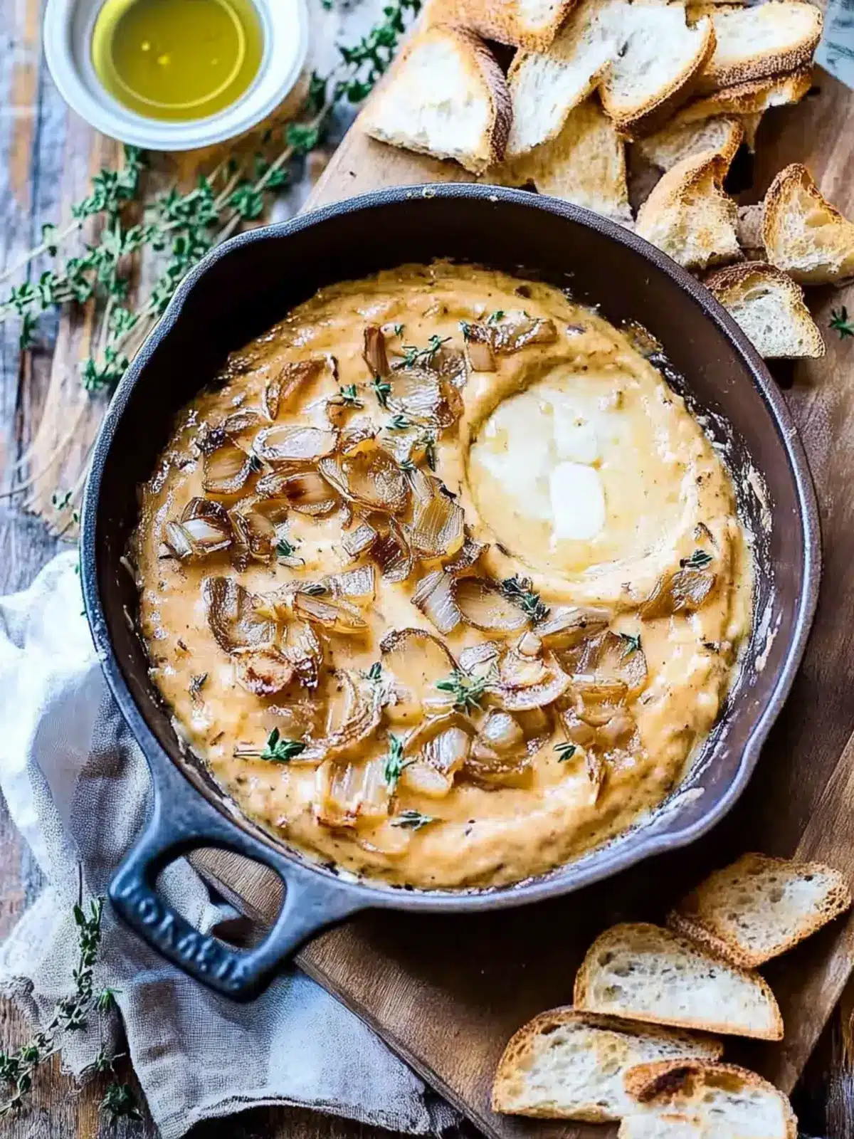 Savory Brie and Caramelized Onion Dip for Epic Game Nights 4 Brie and Caramelized Onion Dip