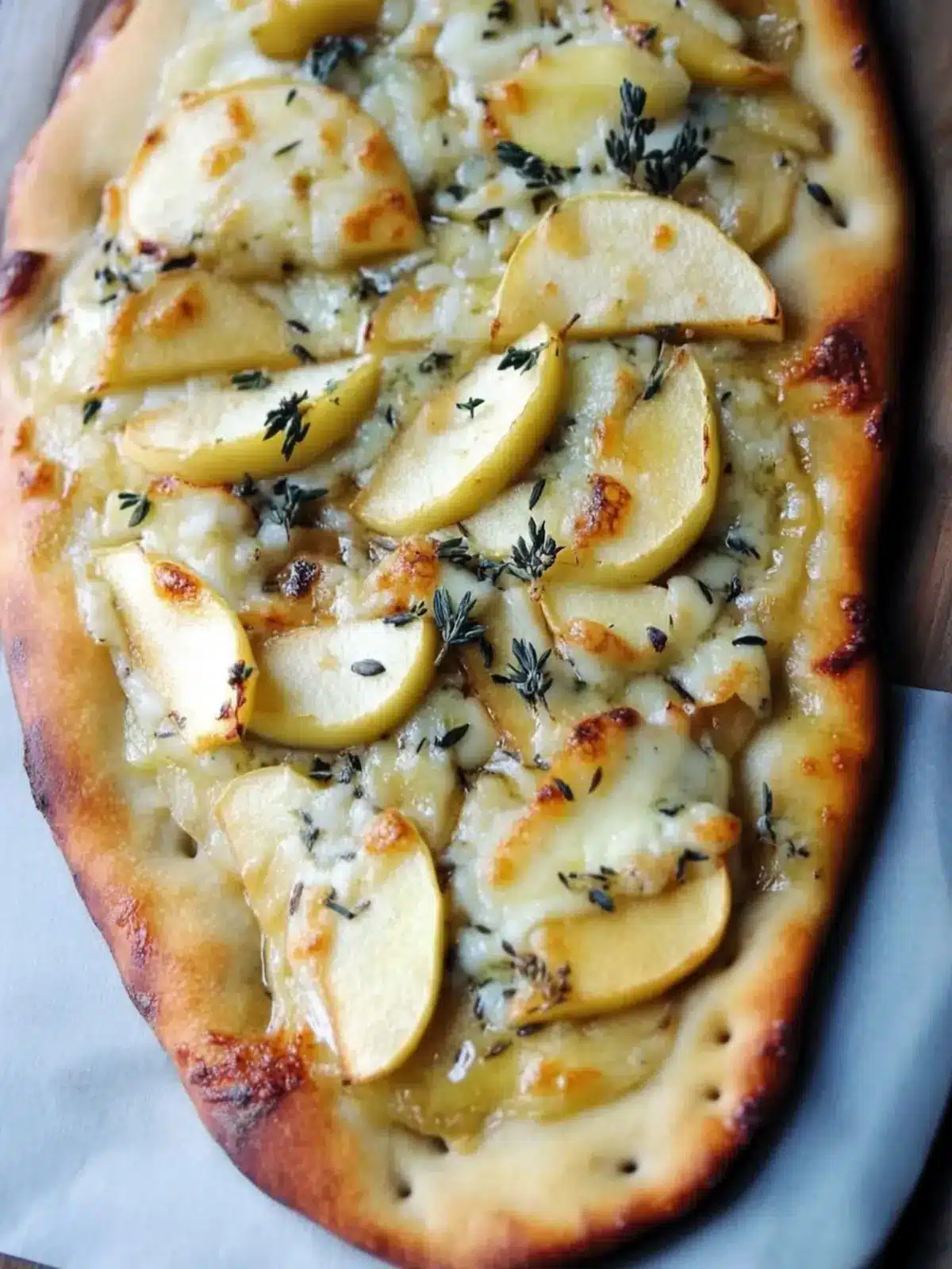 Delicious Brie and Apple Flatbread: A Flavorful Twist for Home Chefs 3 Brie and Apple Flatbread