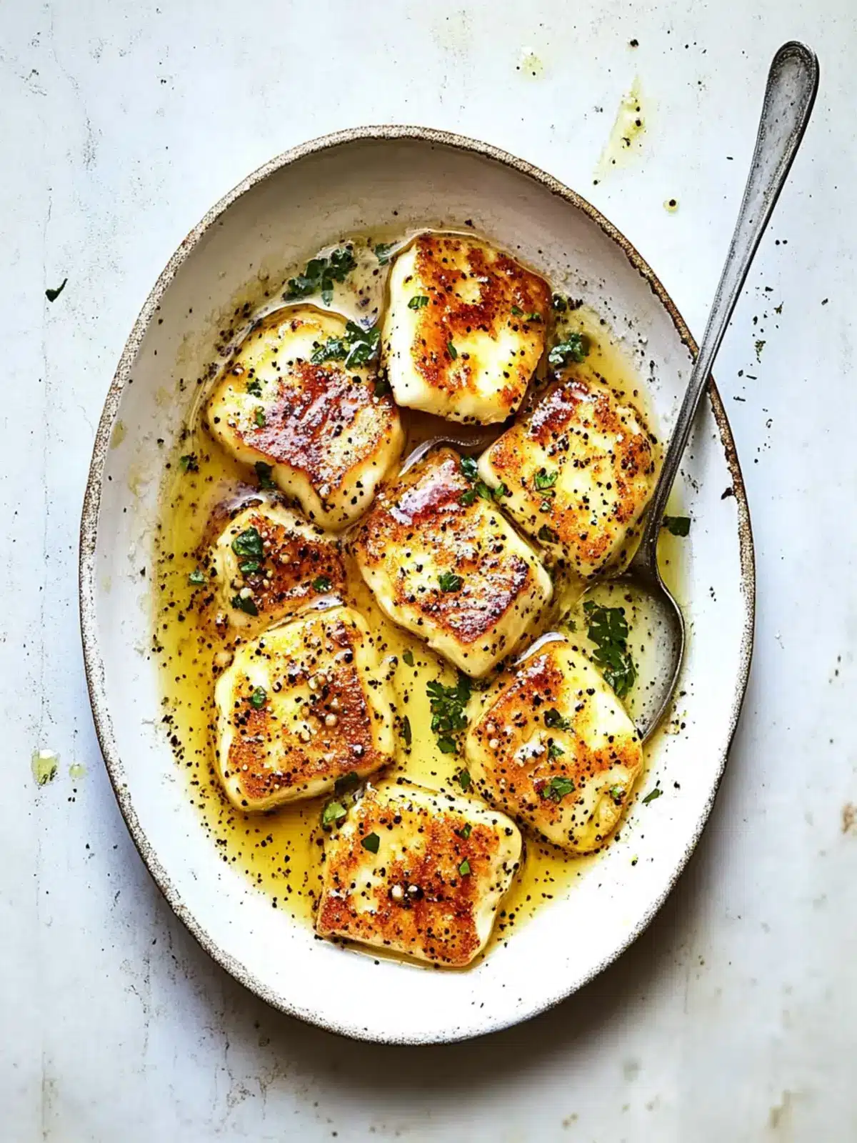 Pan-Fried Halloumi with Peppered Honey: A Sweet Savory Treat 3 Pan-Fried Halloumi with Peppered Honey