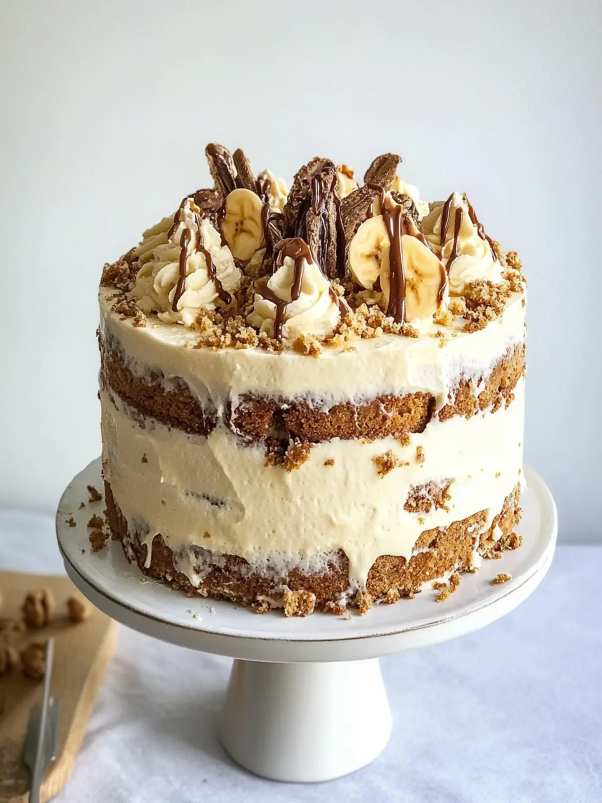 Irresistible Banoffee Layer Cake for Sweet Celebrations 3 Banoffee Layer Cake