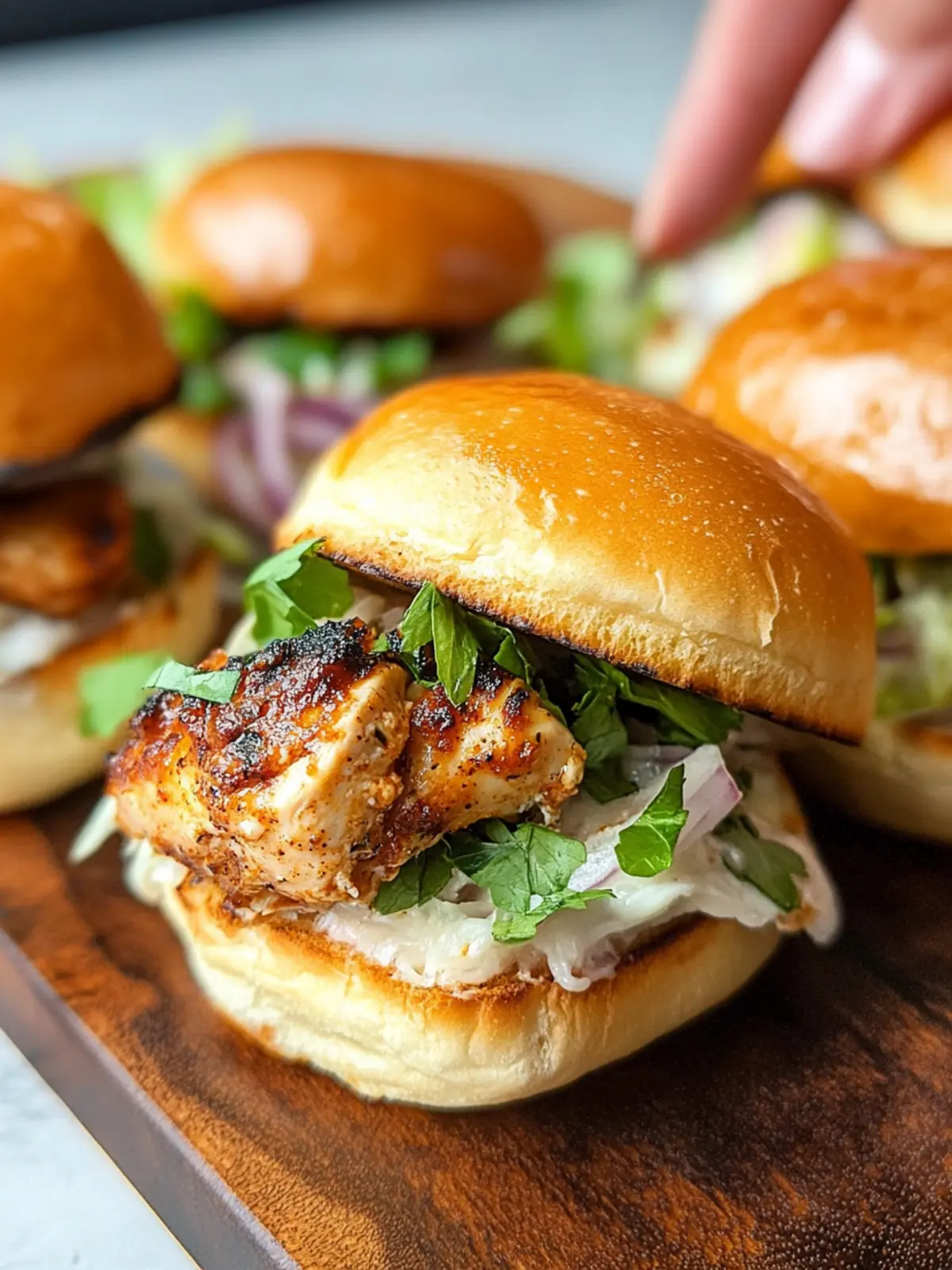 Alabama White BBQ Blackened Chicken Sliders for Ultimate Flavor 2 Alabama White BBQ Blackened Chicken Sliders