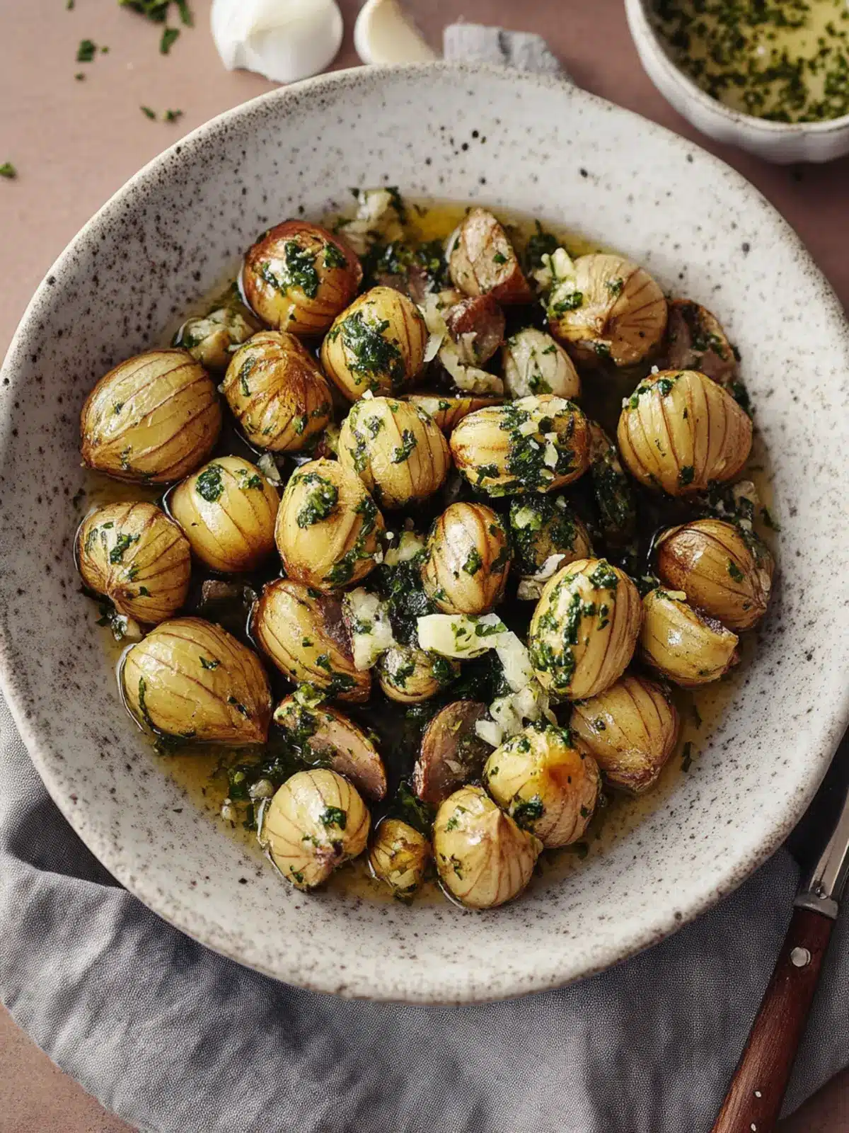 Air-Fried Chestnuts with Vegan Garlic-Parsley Butter Magic 2 Air-Fried Chestnuts with Vegan Garlic-Parsley Butter