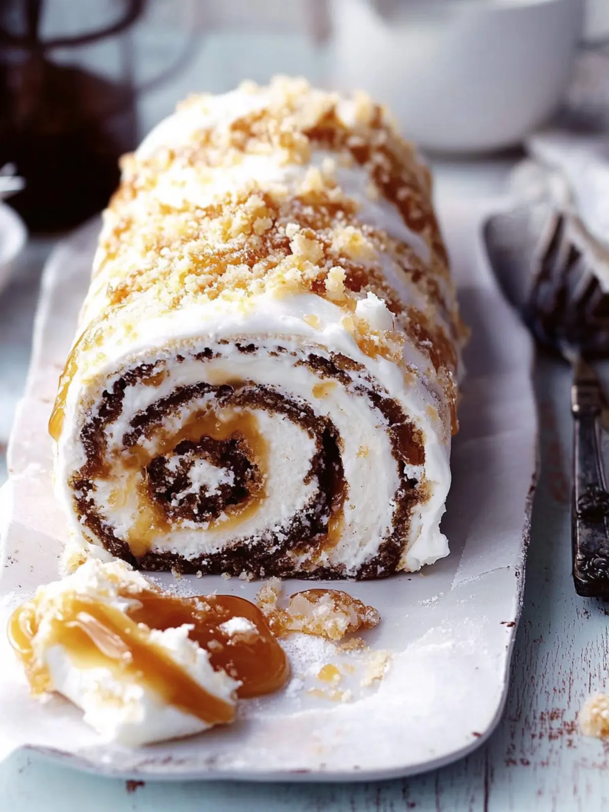 Indulge in This Irresistible Salted Caramel Roulade Recipe 4 Salted Caramel Roulade
