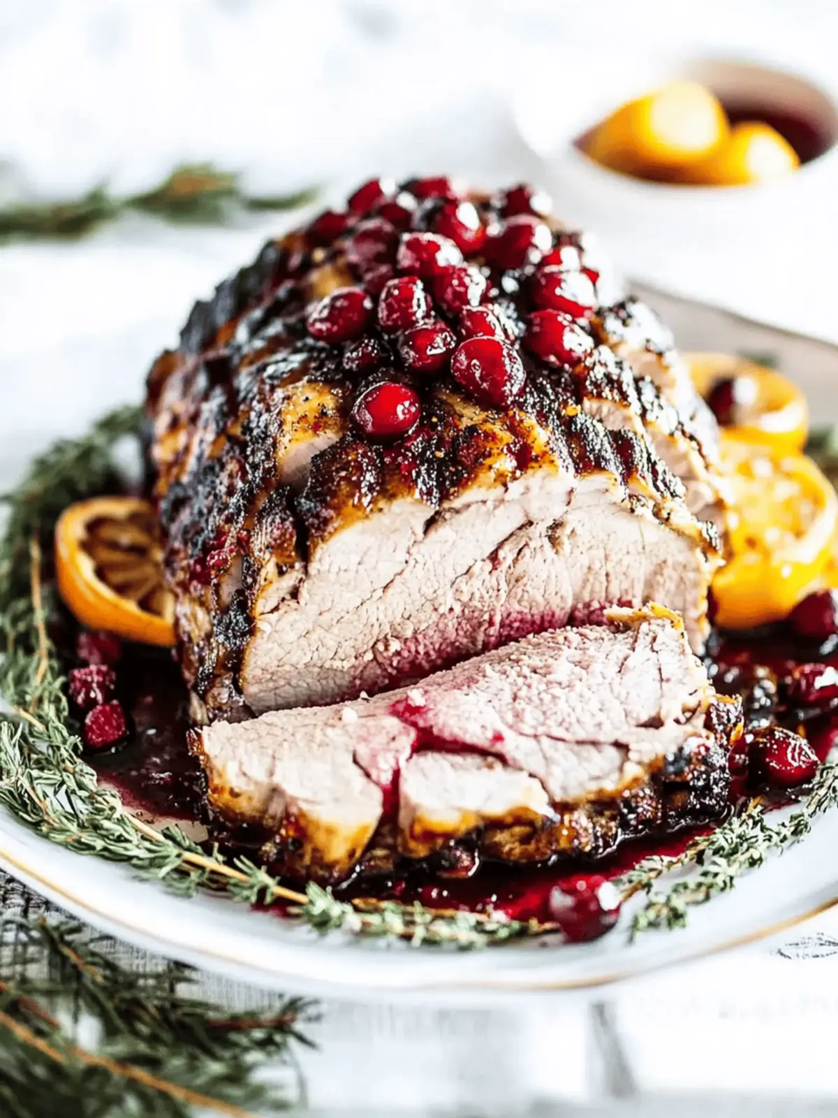 Savory Cranberry Pork Roast That Wows Every Dinner Guest 4 Cranberry Pork Roast