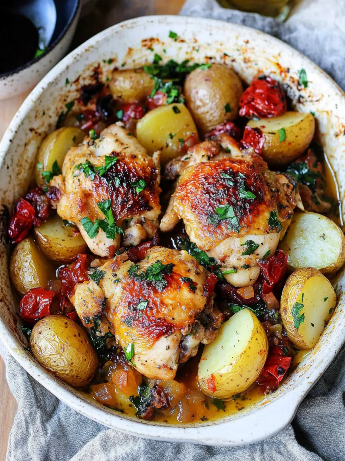 Savory Tuscan Style Chicken and Potatoes for Cozy Nights 3 Tuscan Style Chicken and Potatoes