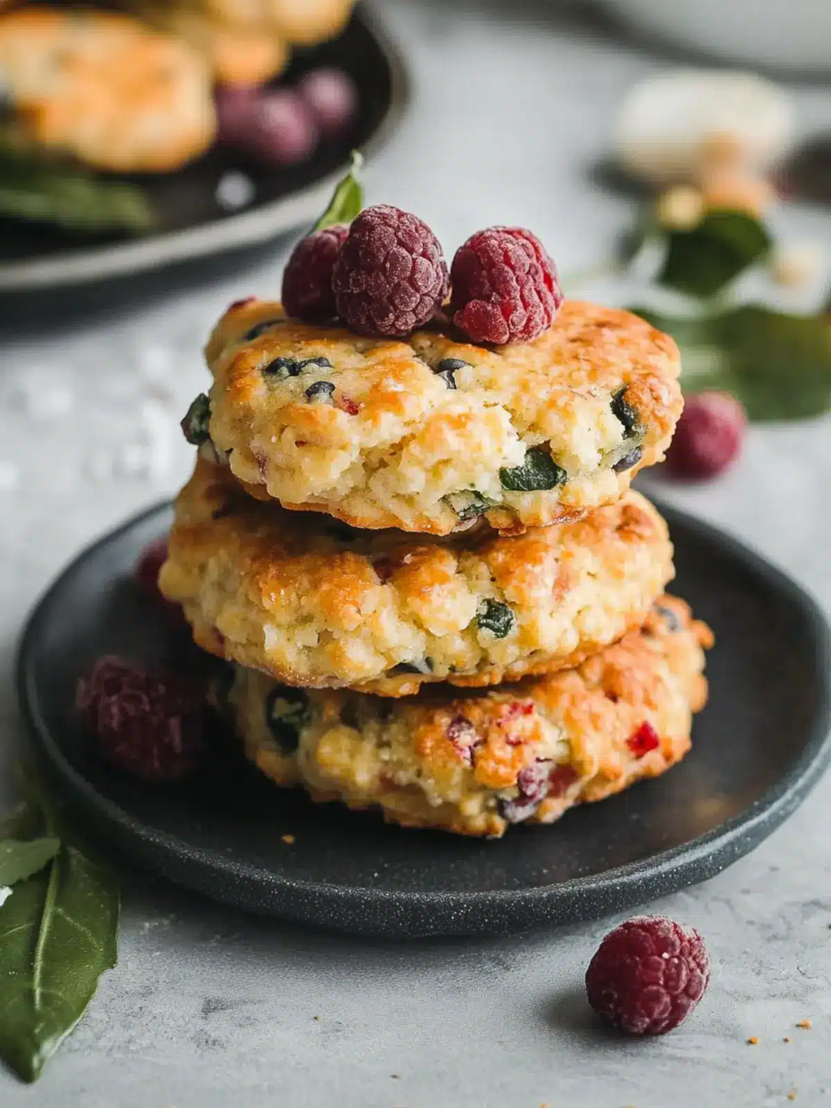 Savory Breakfast Protein Biscuits for a Hearty Start 2 Breakfast Protein Biscuits