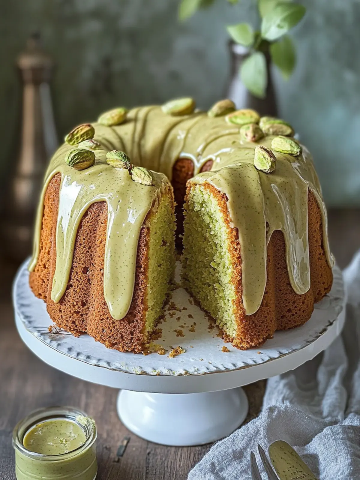 Moist Pistachio Marble Cake That Will Wow Your Guests 2 Pistachio Marble Cake
