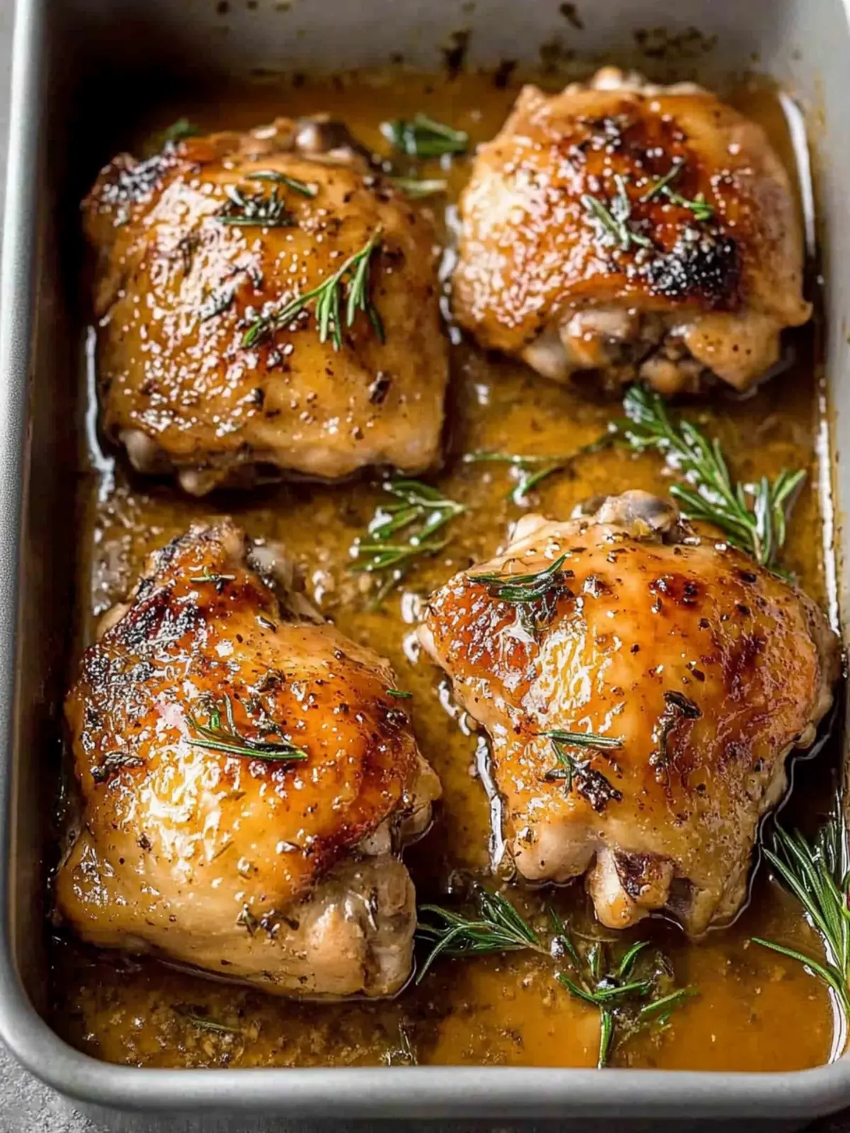 Maple Dijon Chicken Thighs for a Flavor-Packed Dinner! 4 Maple Dijon Chicken Thighs