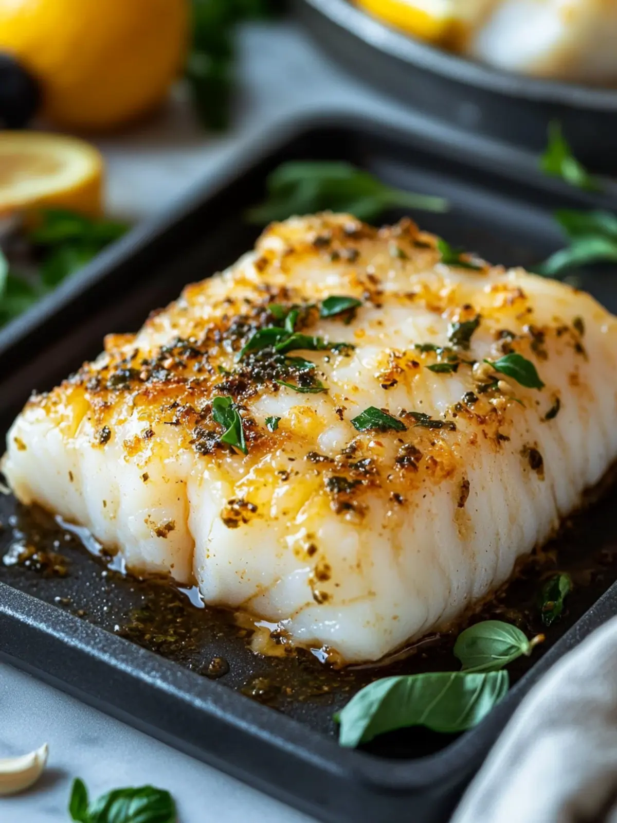 Crispy Baked Cod Oreganata Ready in 30 Minutes 4 Baked Cod Oreganata