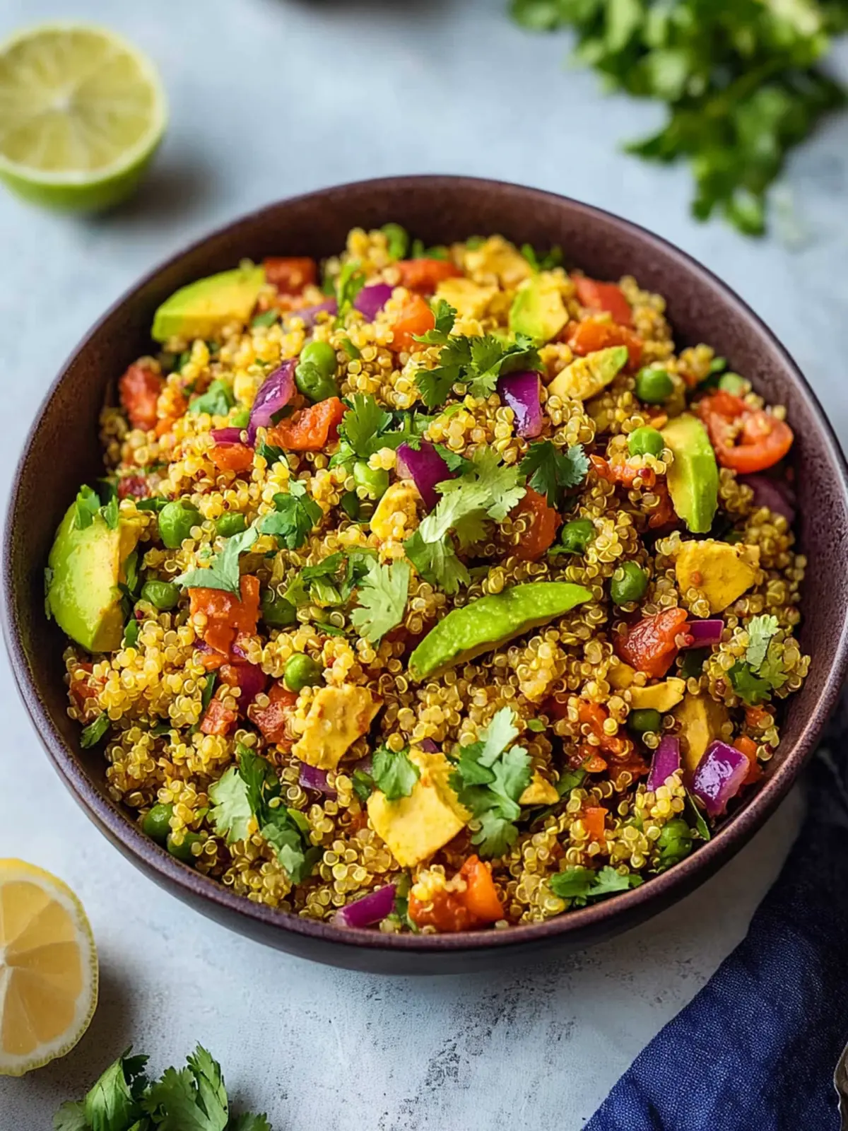 Delicious Curried Quinoa Salad for Healthy Meal Prep Bliss 3 Curried Quinoa Salad