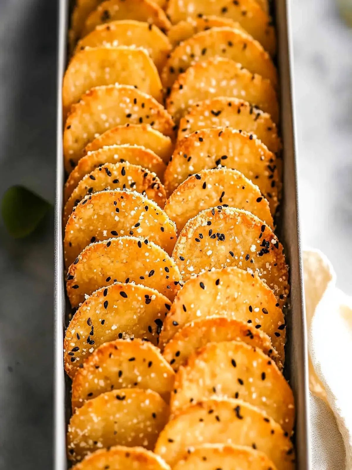 Baked Cheddar Cheese Coins: Slice, Bake, and Enjoy Guilt-Free 4 Slice and Bake Cheddar Cheese Coins