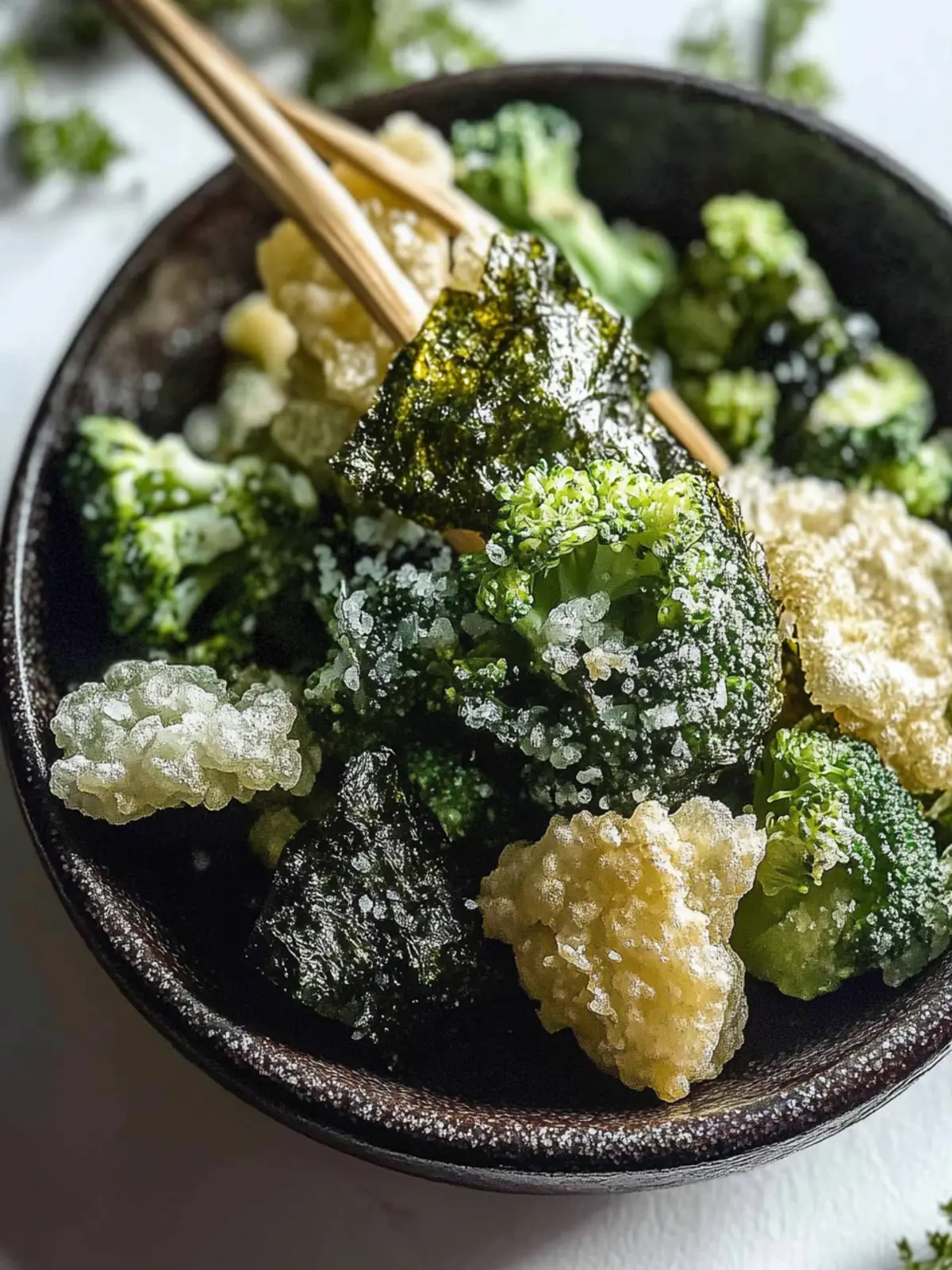 Nori Salted Crispy Broccoli: Your New Favorite Snack! 3 Nori Salted Crispy Broccoli