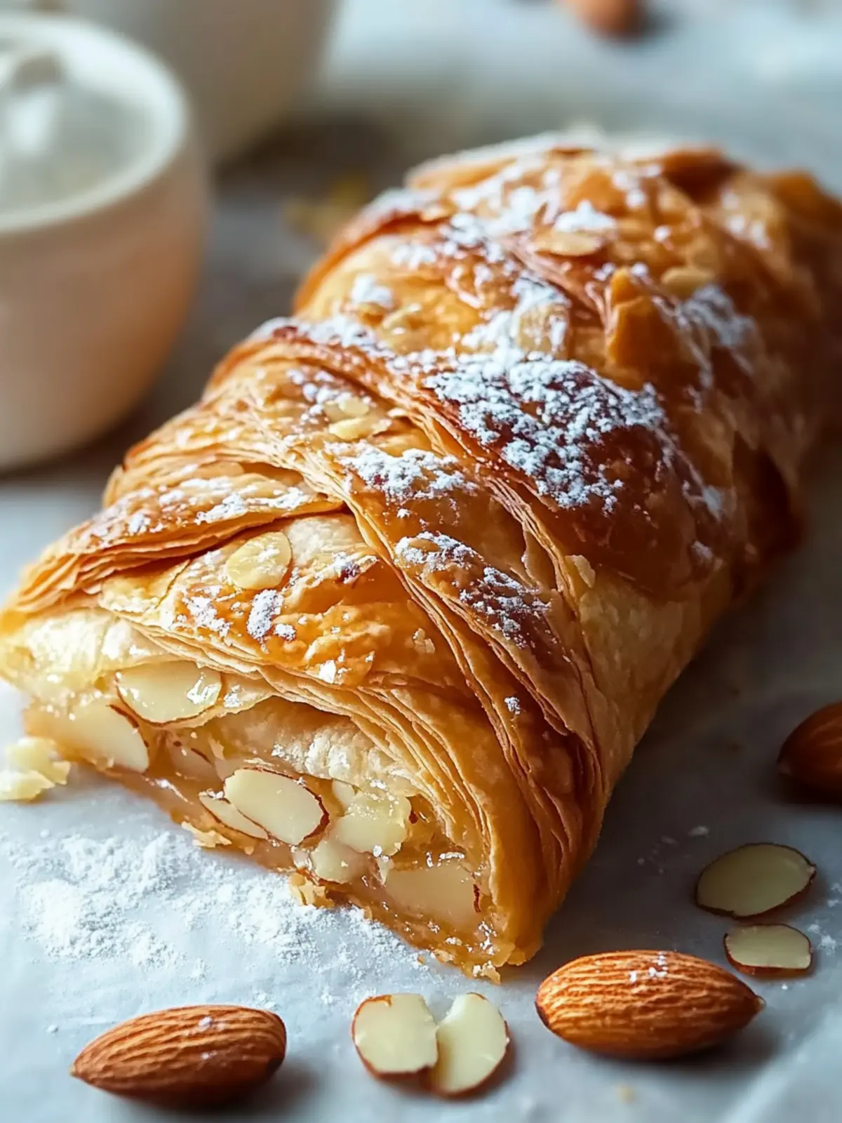 Flaky Sweet Almond Pastry That's Irresistibly Delicious 3 Flaky Sweet Almond Pastry