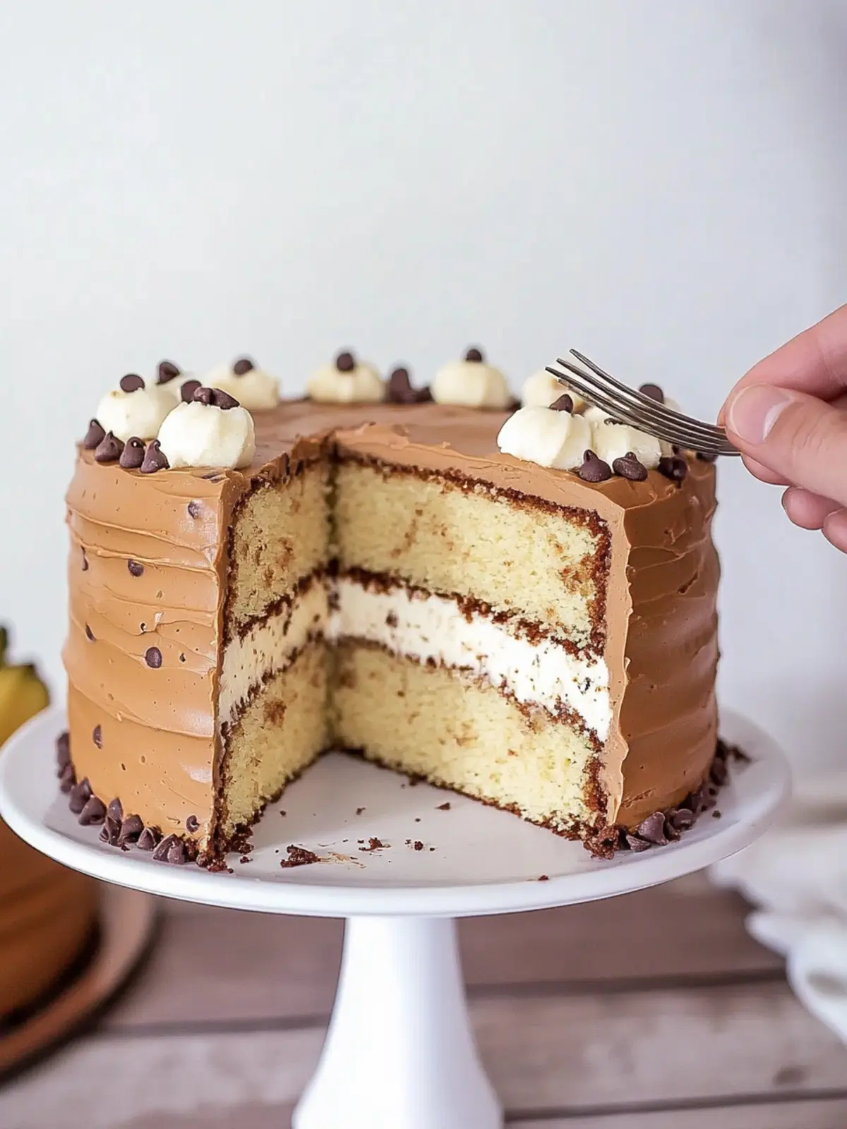 Moist and Flavorful Mocha Banana Chocolate Chip Cake Delight 2 Moist and Flavorful Mocha Banana Chocolate Chip Cake