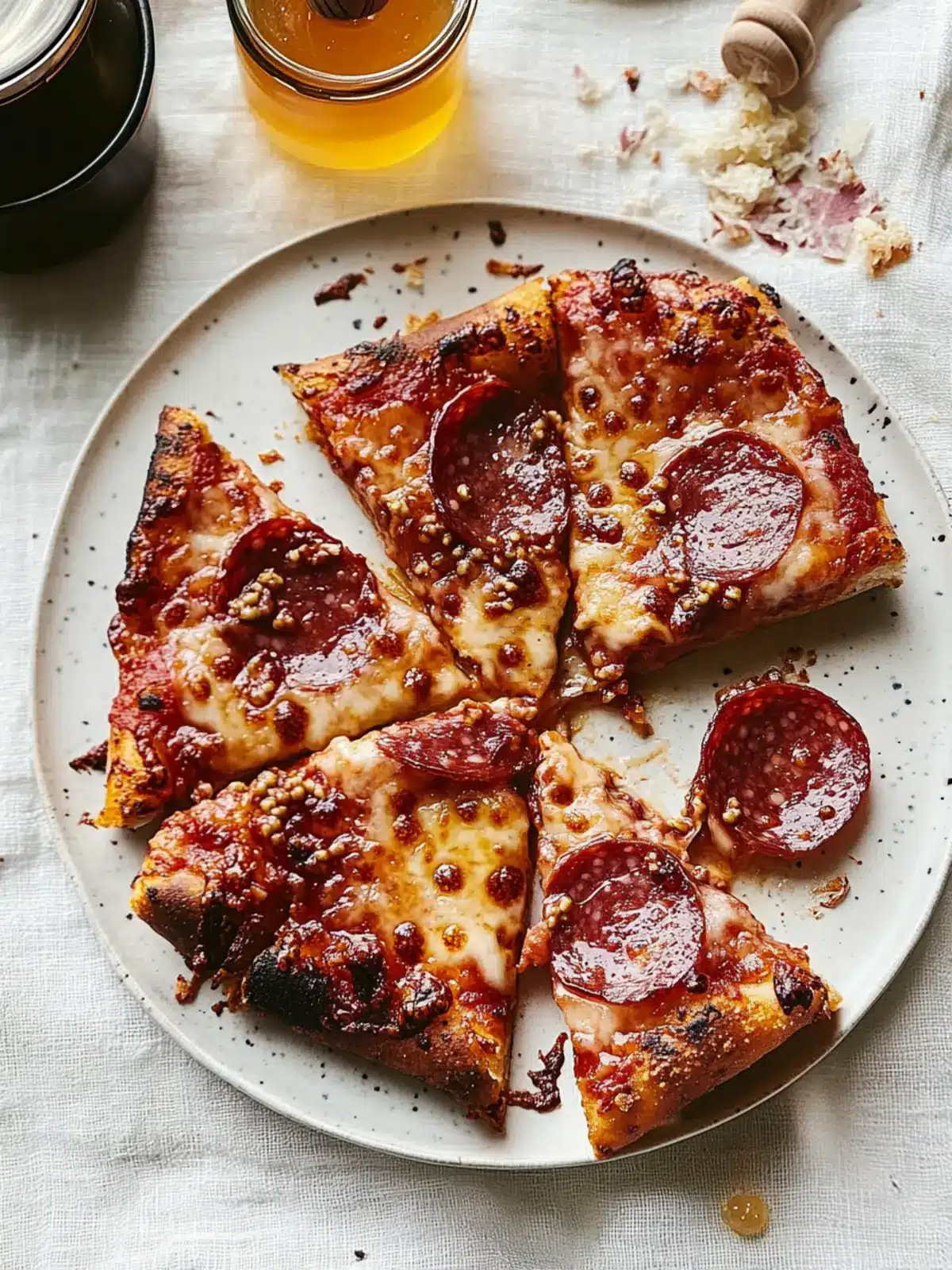 Ultimate Detroit-Style Spicy Salami Pizza with Honey Bliss 3 Detroit-Style Spicy Salami Pizza with Honey