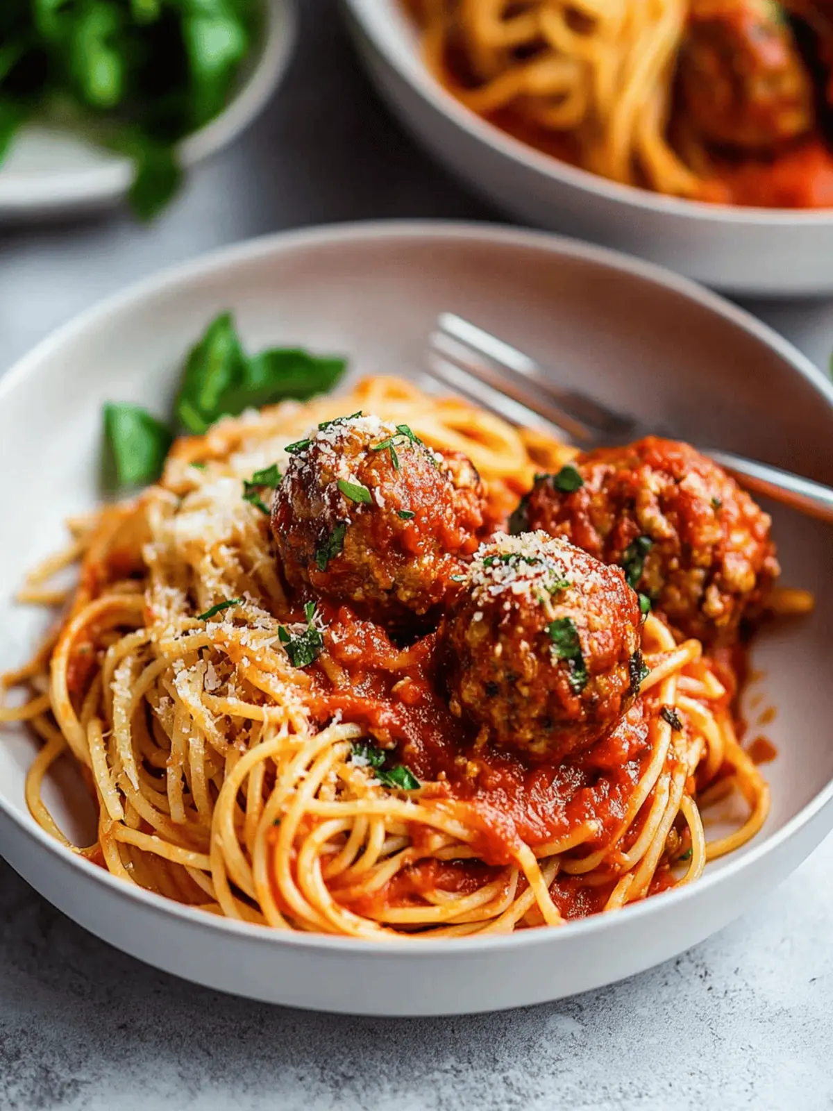 Savory Spaghetti and Meatballs: A Family Favorite Recipe 3 Spaghetti and Meatballs