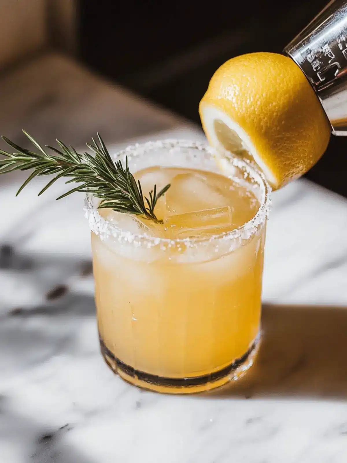 Revamp Happy Hour with Meyer Lemon Margarita and Rosemary Syrup 3 Meyer Lemon Margarita with Rosemary Simple Syrup