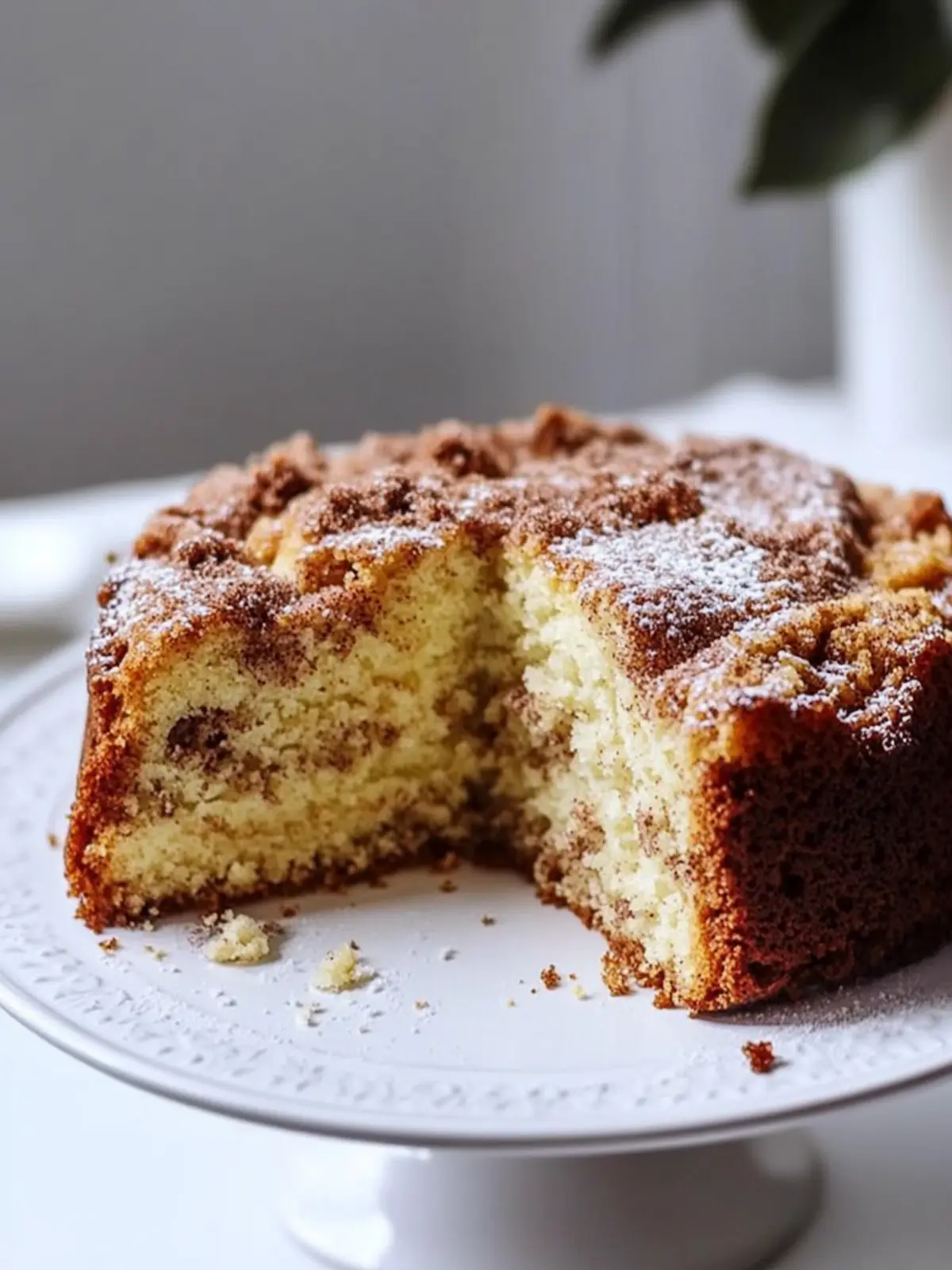 Irresistible Sour Cream Cinnamon Coffee Cake for Cozy Mornings 2 Sour Cream Cinnamon Coffee Cake