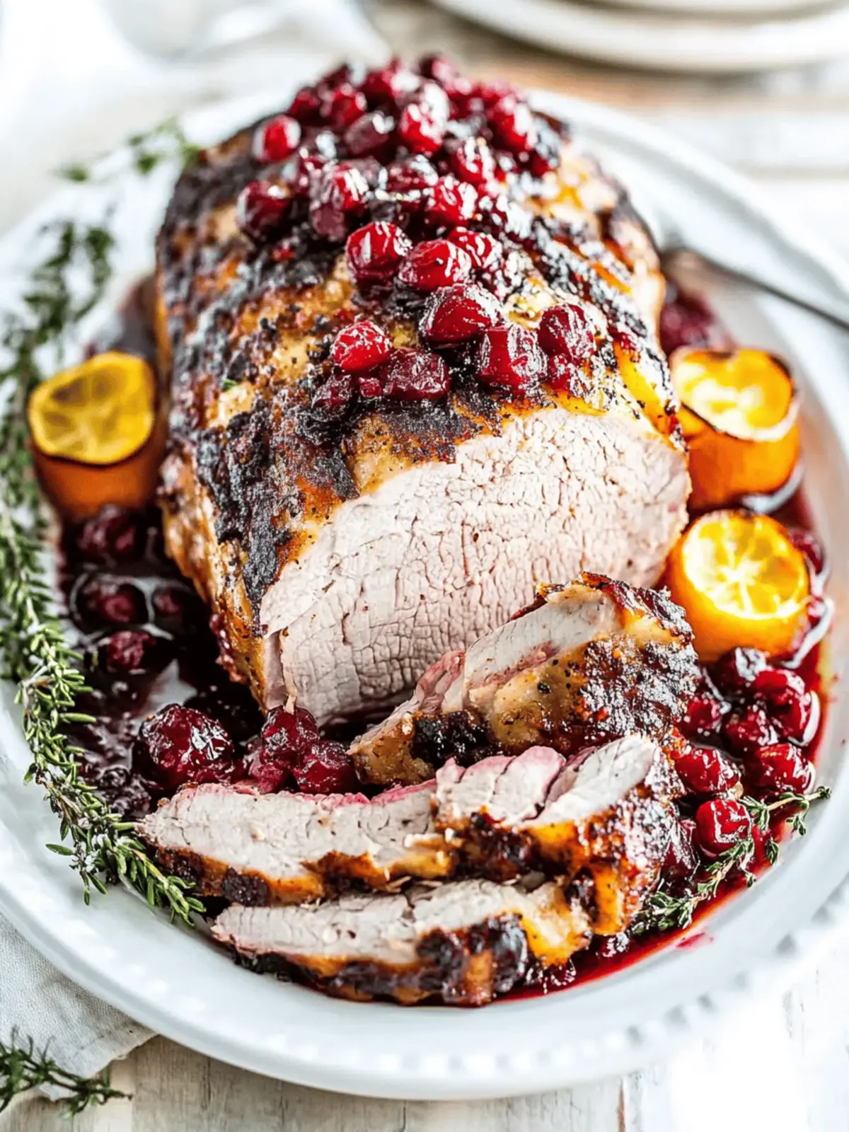 Savory Cranberry Pork Roast That Wows Every Dinner Guest 3 Cranberry Pork Roast