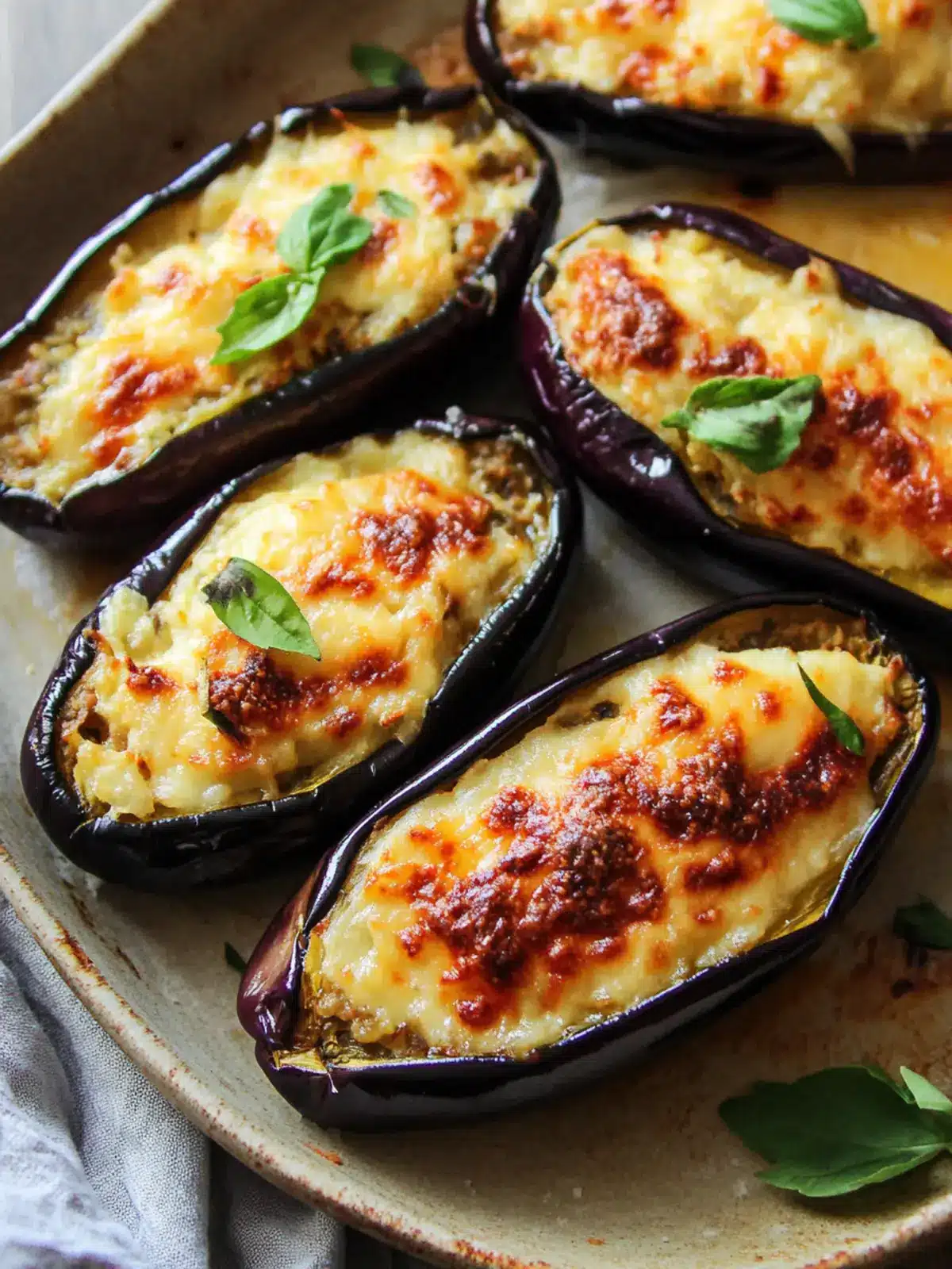 Greek Stuffed Eggplant: A Comforting Mediterranean Delight 3 Greek Stuffed Eggplant