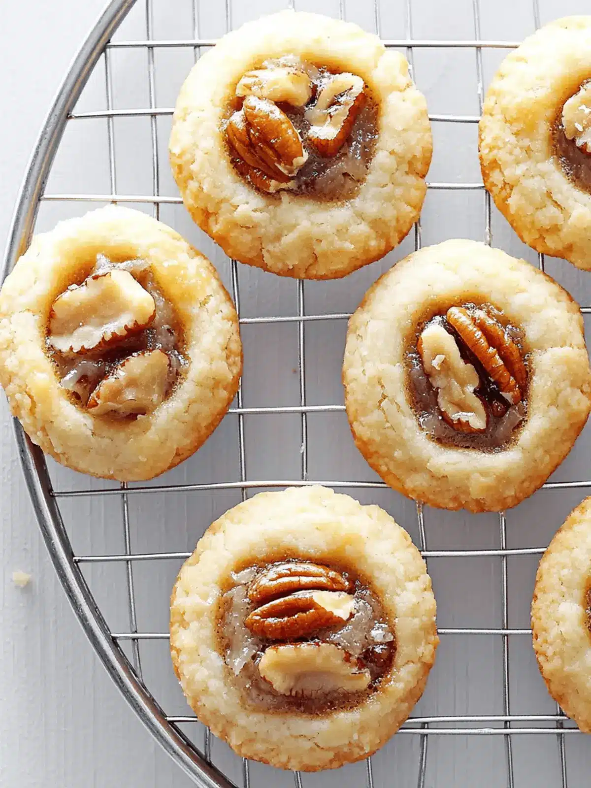 Pecan Pie Thumbprints: Irresistible Cookies You'll Love 4 Pecan Pie Thumbprints
