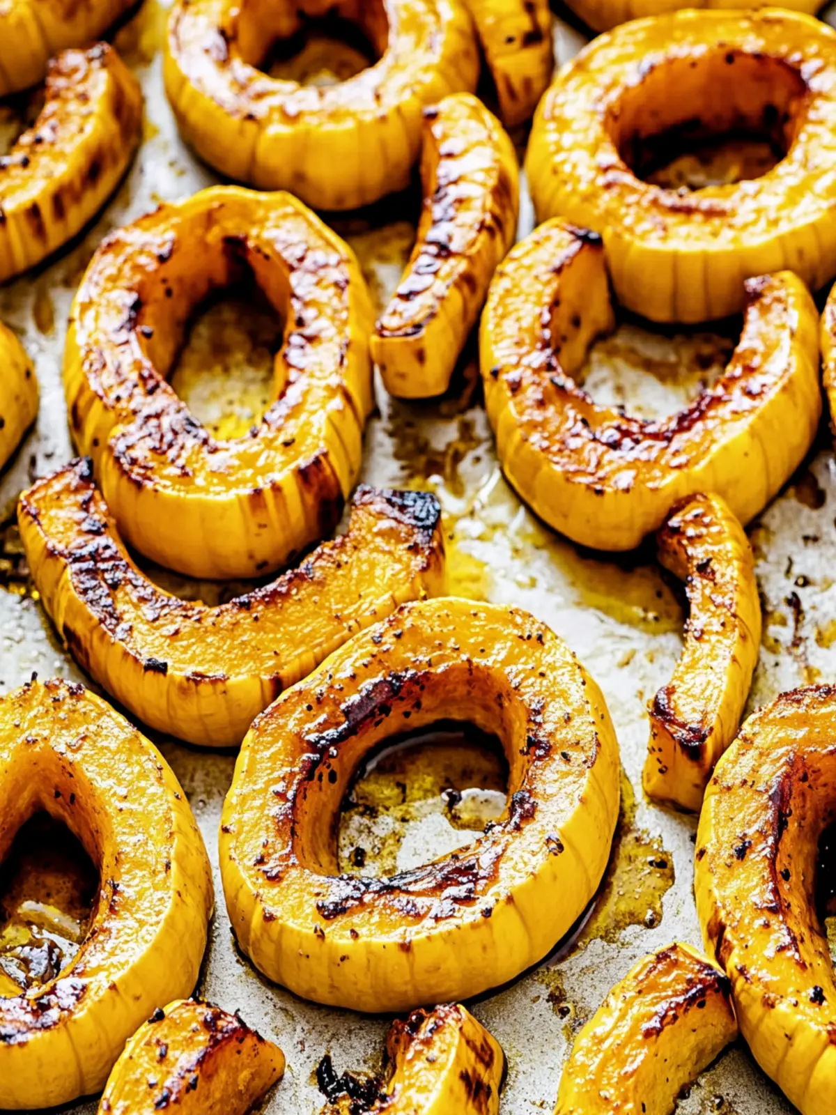 Irresistible Roast Delicata Squash with Sweet Maple Glaze 3 Roast Delicata Squash