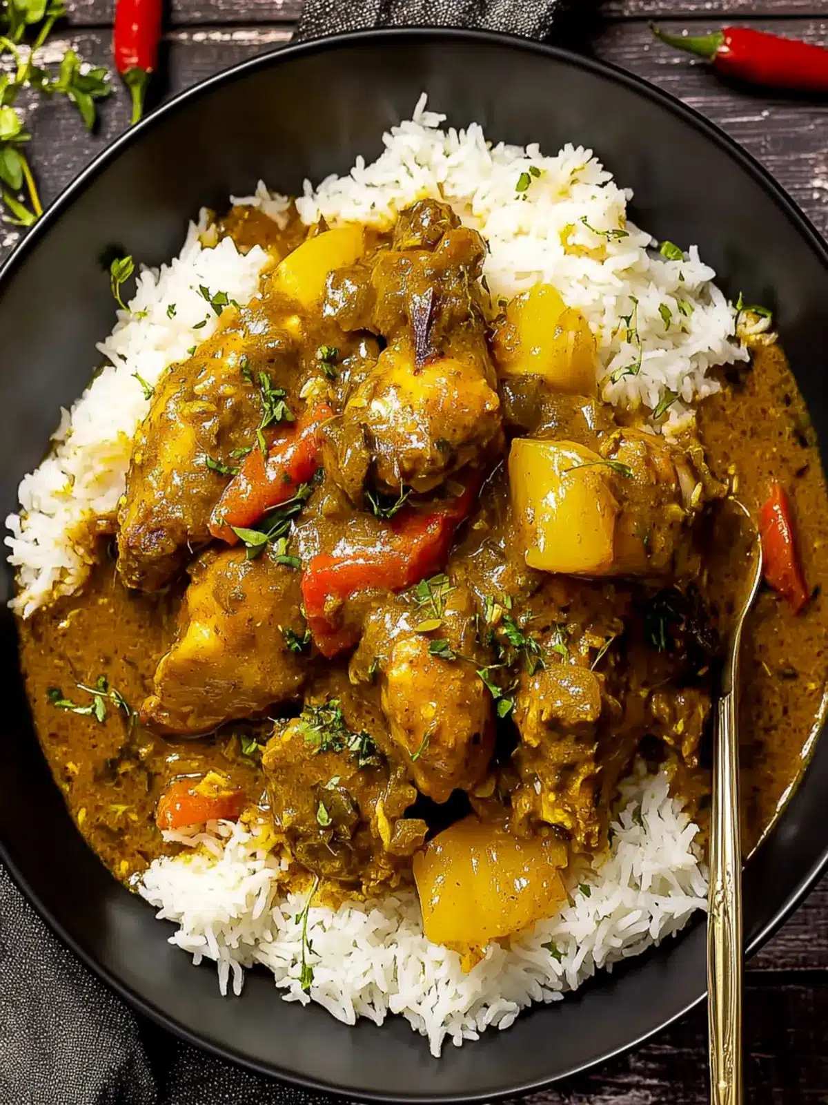 Authentic Jamaican Curry Chicken That Will Ignite Your Tastebuds 4 Authentic Jamaican Curry Chicken