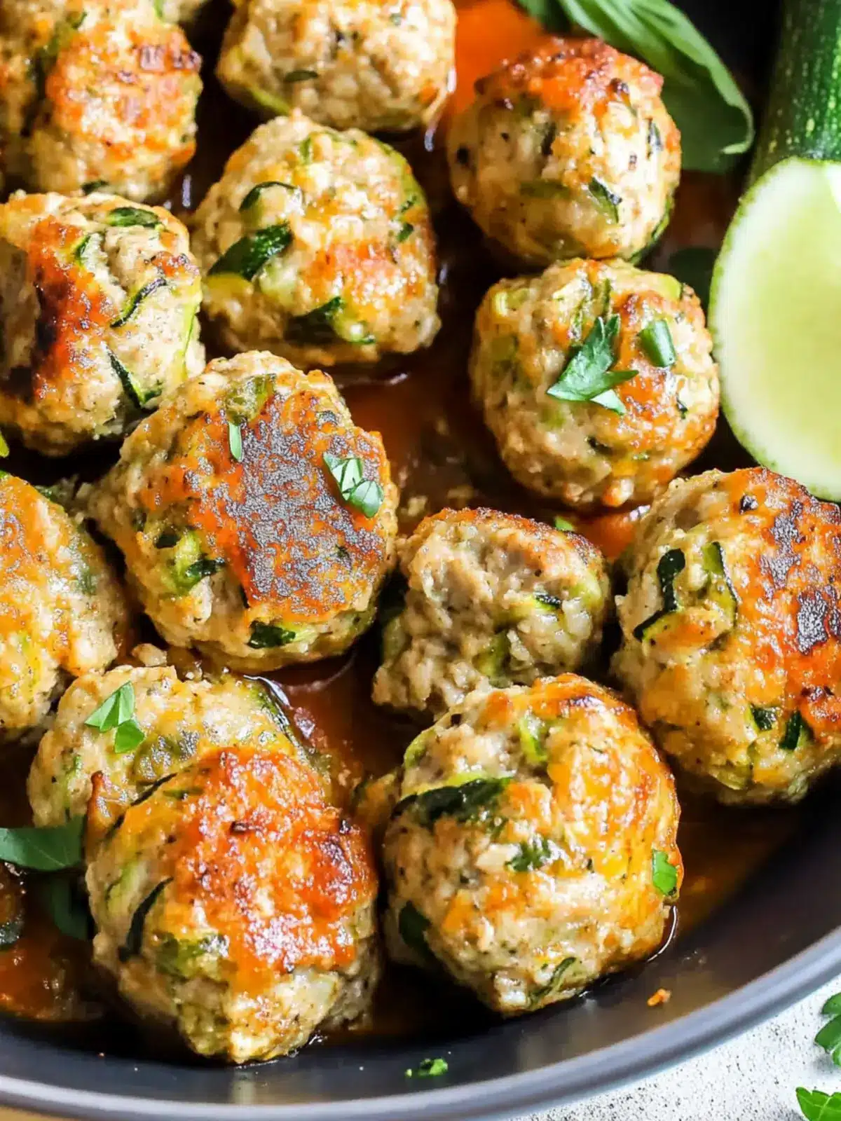 Flavorful Oven Baked Turkey Zucchini Meatballs Your Family Will Love 4 Flavorful Oven Baked Turkey Zucchini Meatballs