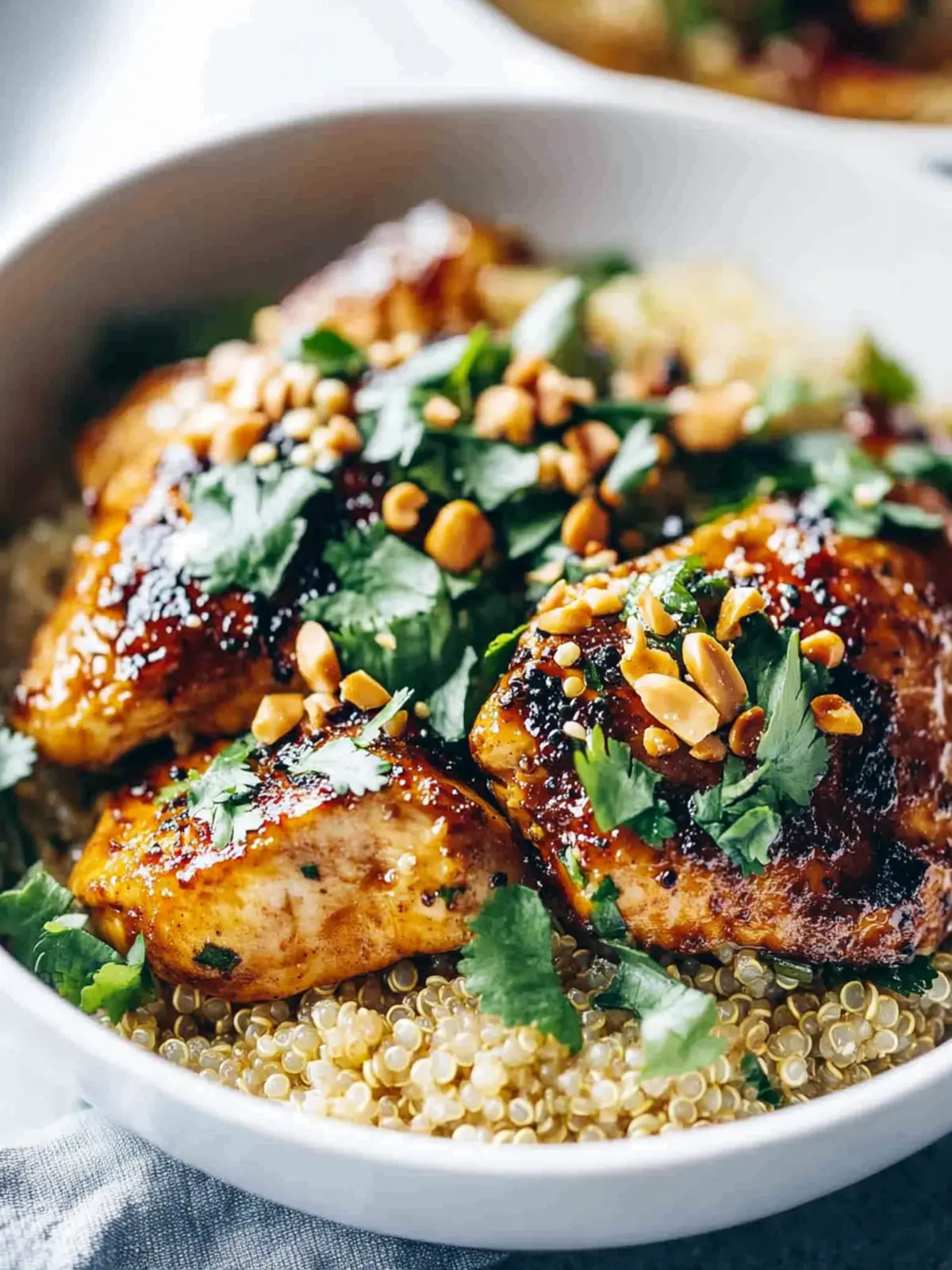Irresistible Spicy Thai Chicken and Quinoa Bowl Delight 4 Spicy Thai Chicken and Quinoa