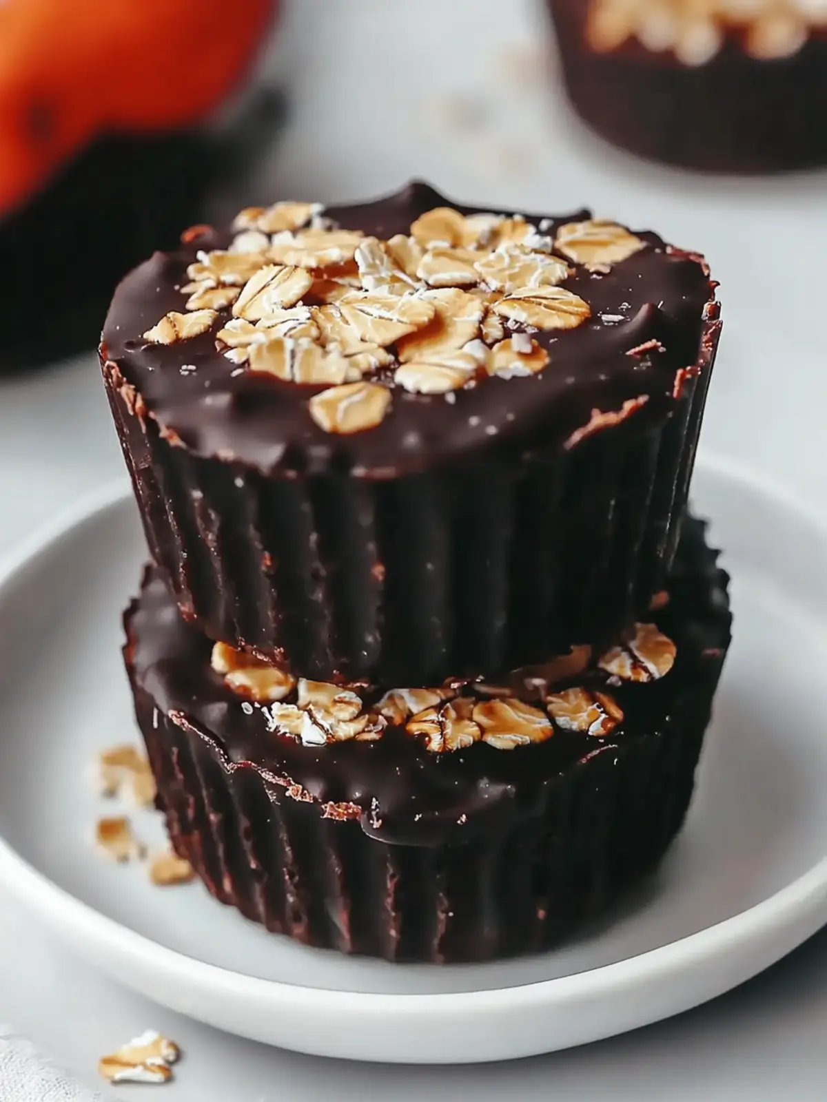 Delicious Healthy Dark Chocolate Oatmeal Cups You ll Love 2 Healthy Dark Chocolate Oatmeal Cups