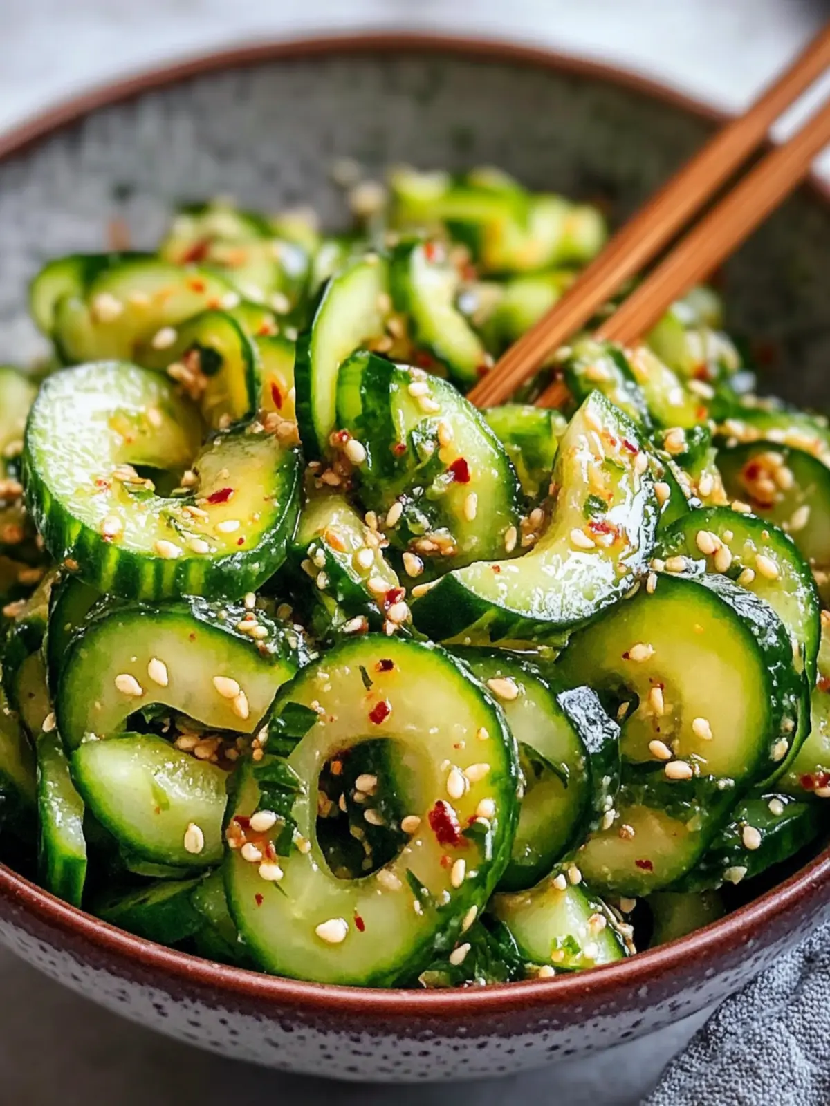 Zesty Korean Cucumber Salad Ready in Just 15 Minutes! 2 Korean Cucumber Salad